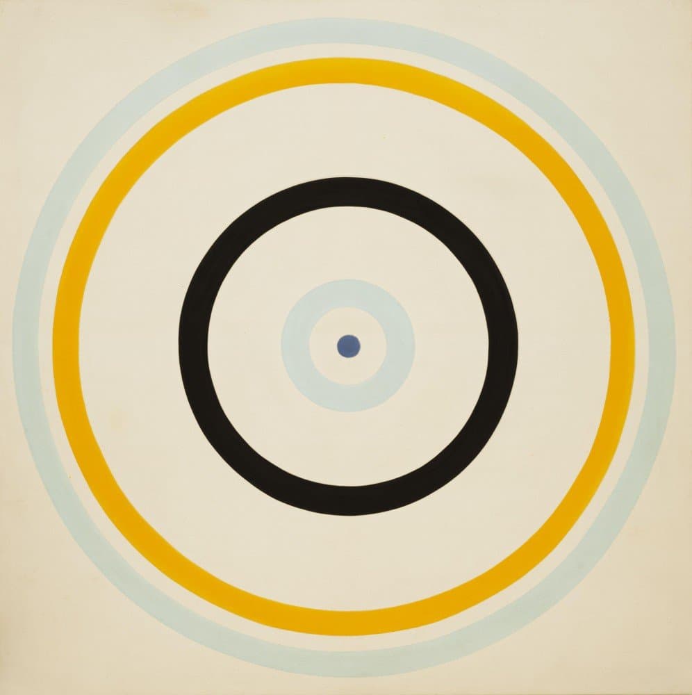 The Museum Outlet - Kenneth Noland - Turnsole - Canvas Print Online Buy (24 X 18 Inch)