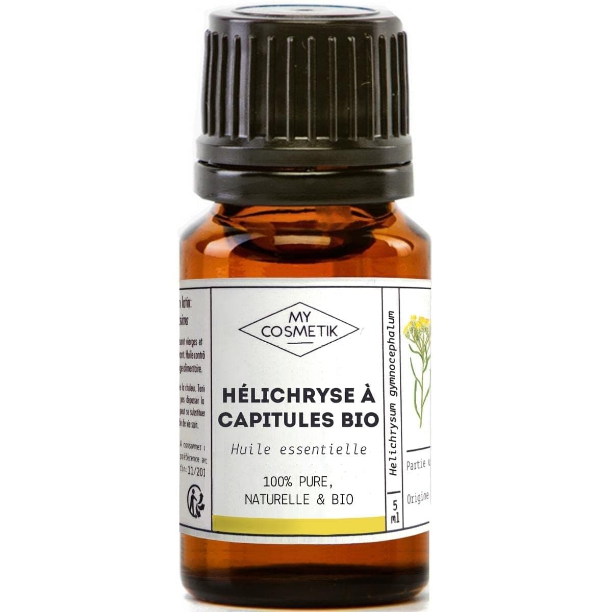 MyCosmetik Organic Helichrysum Flower Head Essential Oil
