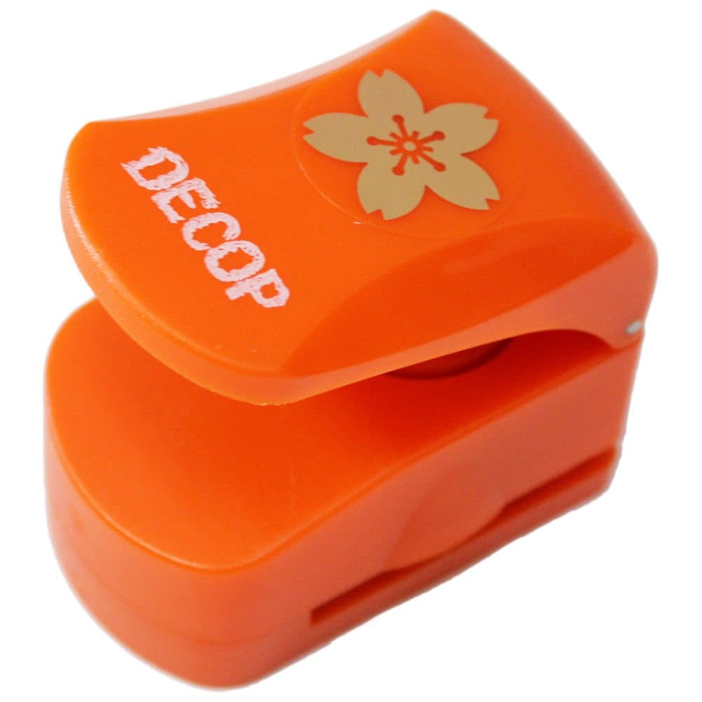 DEOCOP Embossed Craft Punch 25mm (1inch) Sakura Cherry Blossoms Small