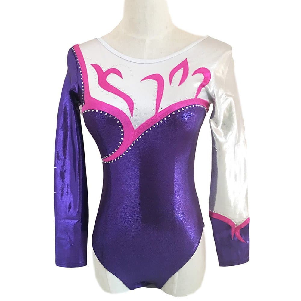 Demi Gymnastics Leotard with Rhinestone TL046