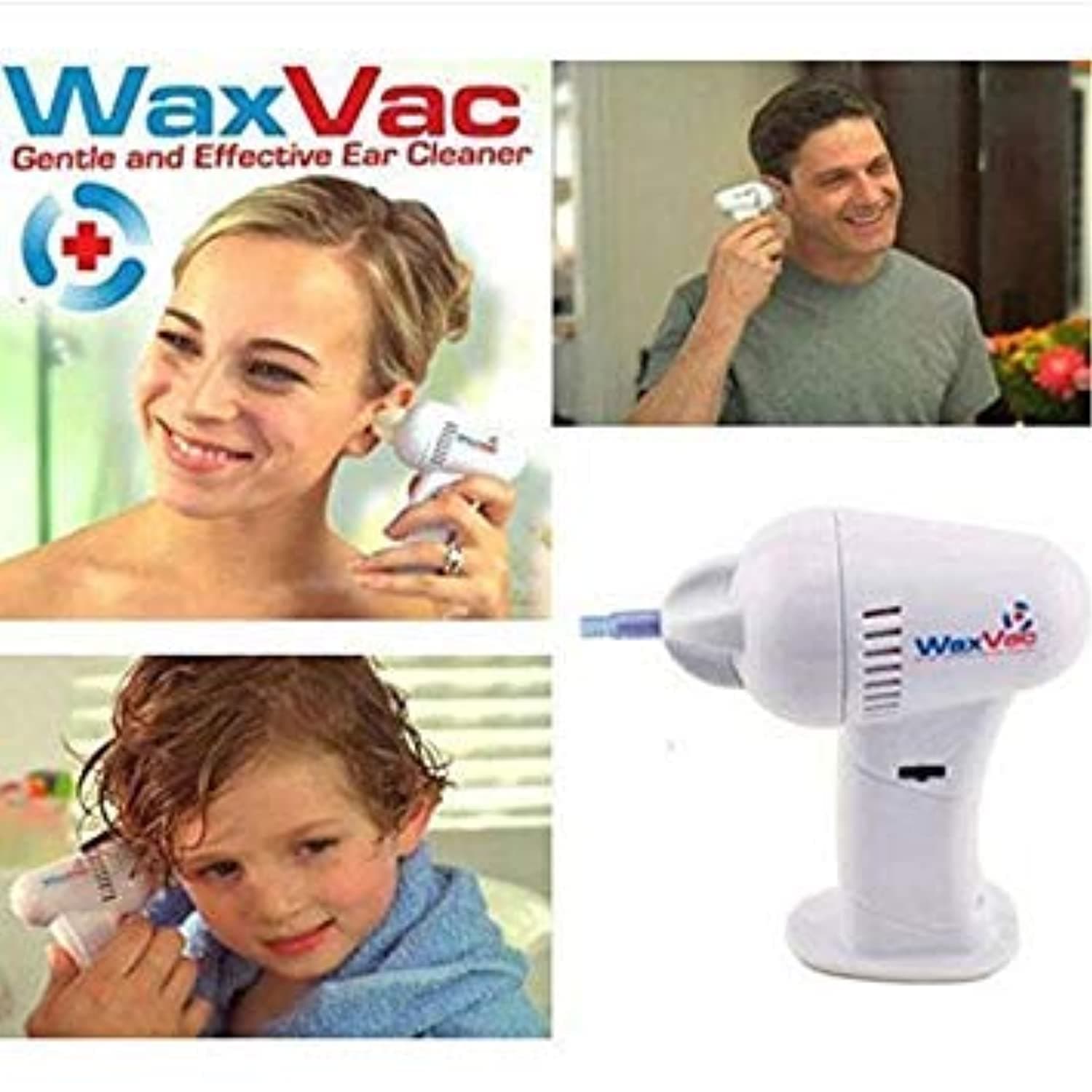 Waxvac Vacuum Ear CleaningSystem Clean Wax Vac As Seen On Tv Ears Care Removal Tool Earpick Cleaner Pick