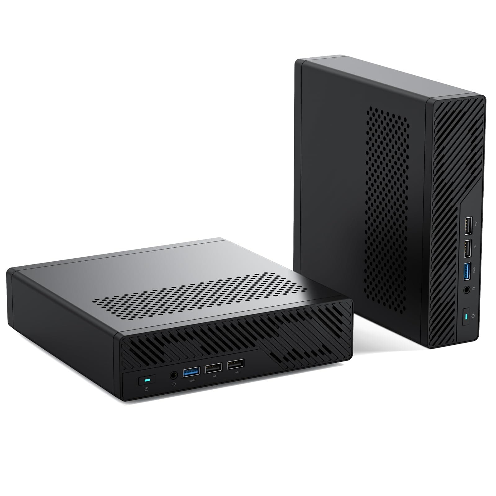MS-01 Mini Workstation Core i5-12600H Barebone Version Mini PC, HDMI + 2xUSB4 8K Display, 2x10G SFP+ Port, 2x2.5G LAN Port, Support M.2 2280/22110/U.2 SSD/RTX 3050 Graphics Cards