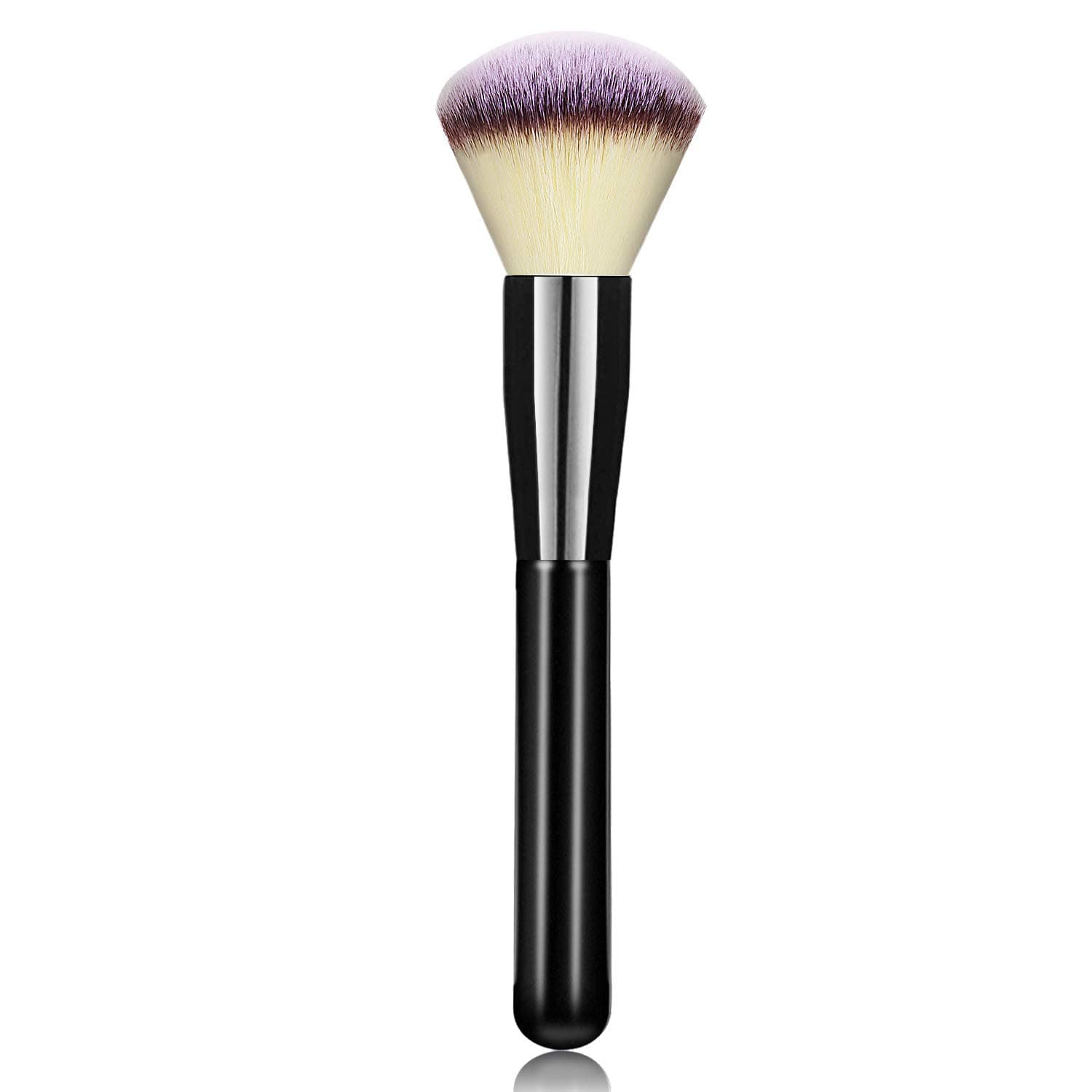 Foundation Makeup Powder Brush for Face, Hanamichi Makeup Brush Perfect for Blending Liquid, Cream or Flawless Powder Cosmetics - Buffing, Stippling, Concealer - Premium Quality