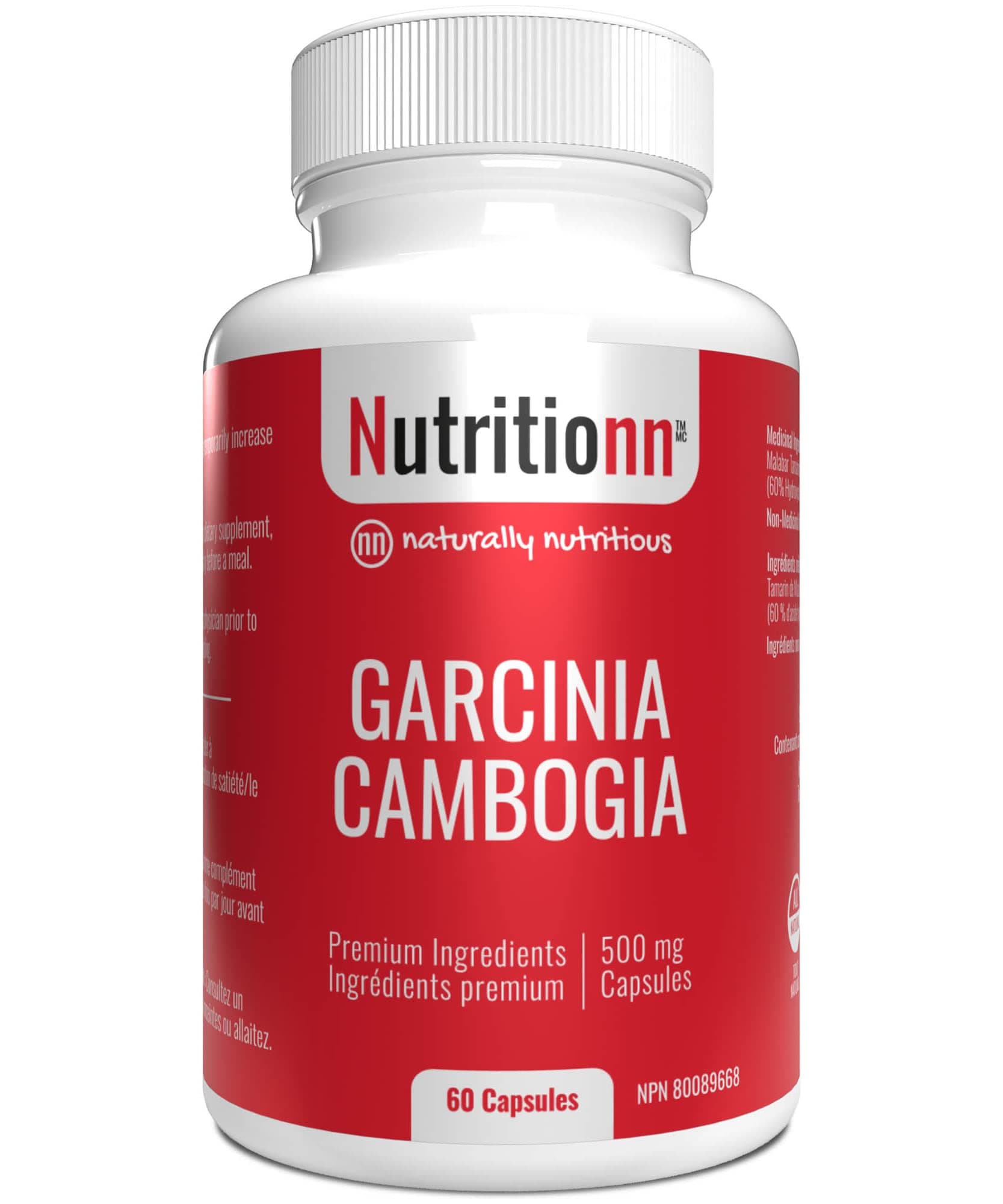 Garcinia Cambogia by Nutritionn - Capsules with HCA - Premium Natural Appetite Suppressant Supplement