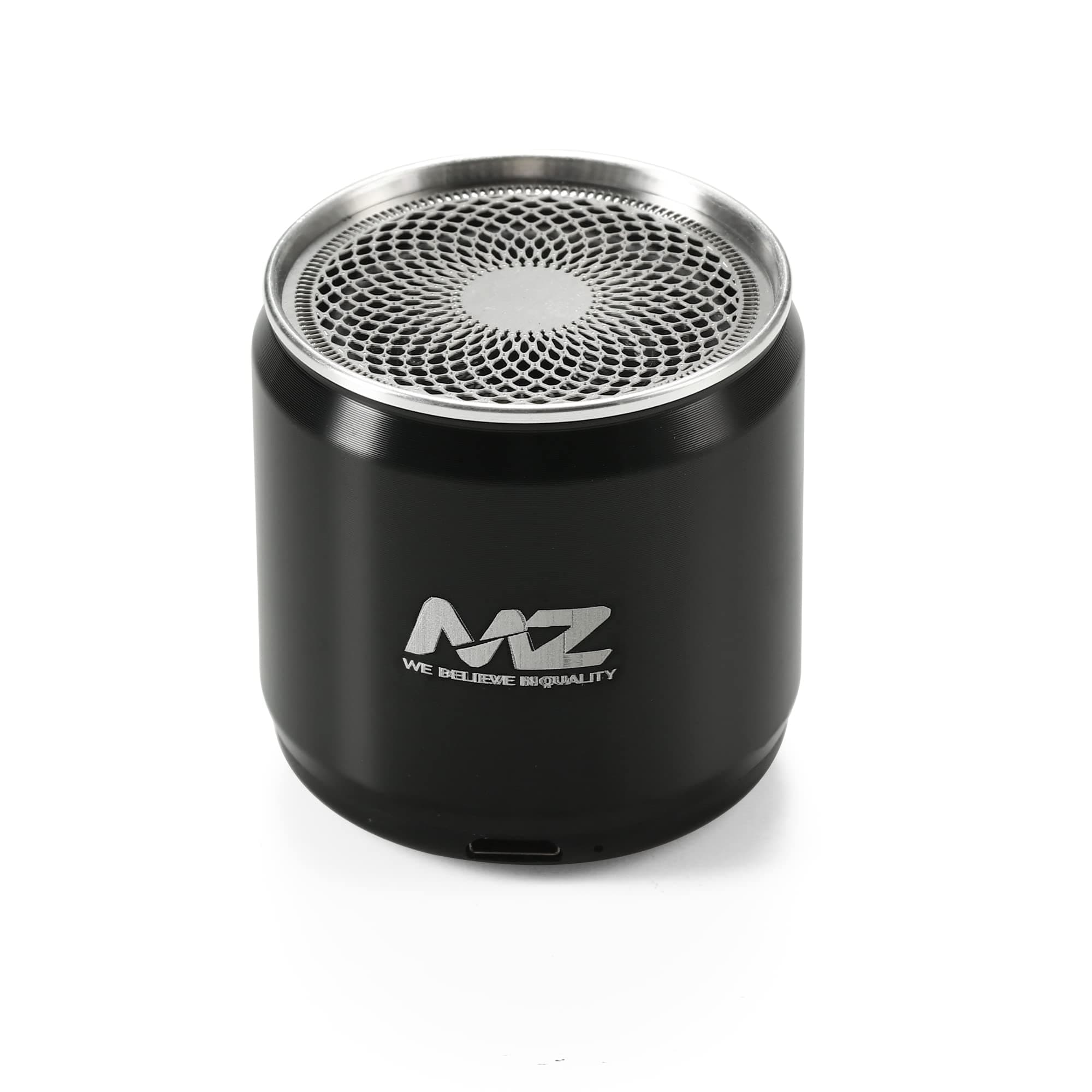 MZ M10 (Portable Bluetooth MINI Speaker) Dynamic Metal Sound with High Bass 5 W Bluetooth Speaker (Black, Stereo Channel)