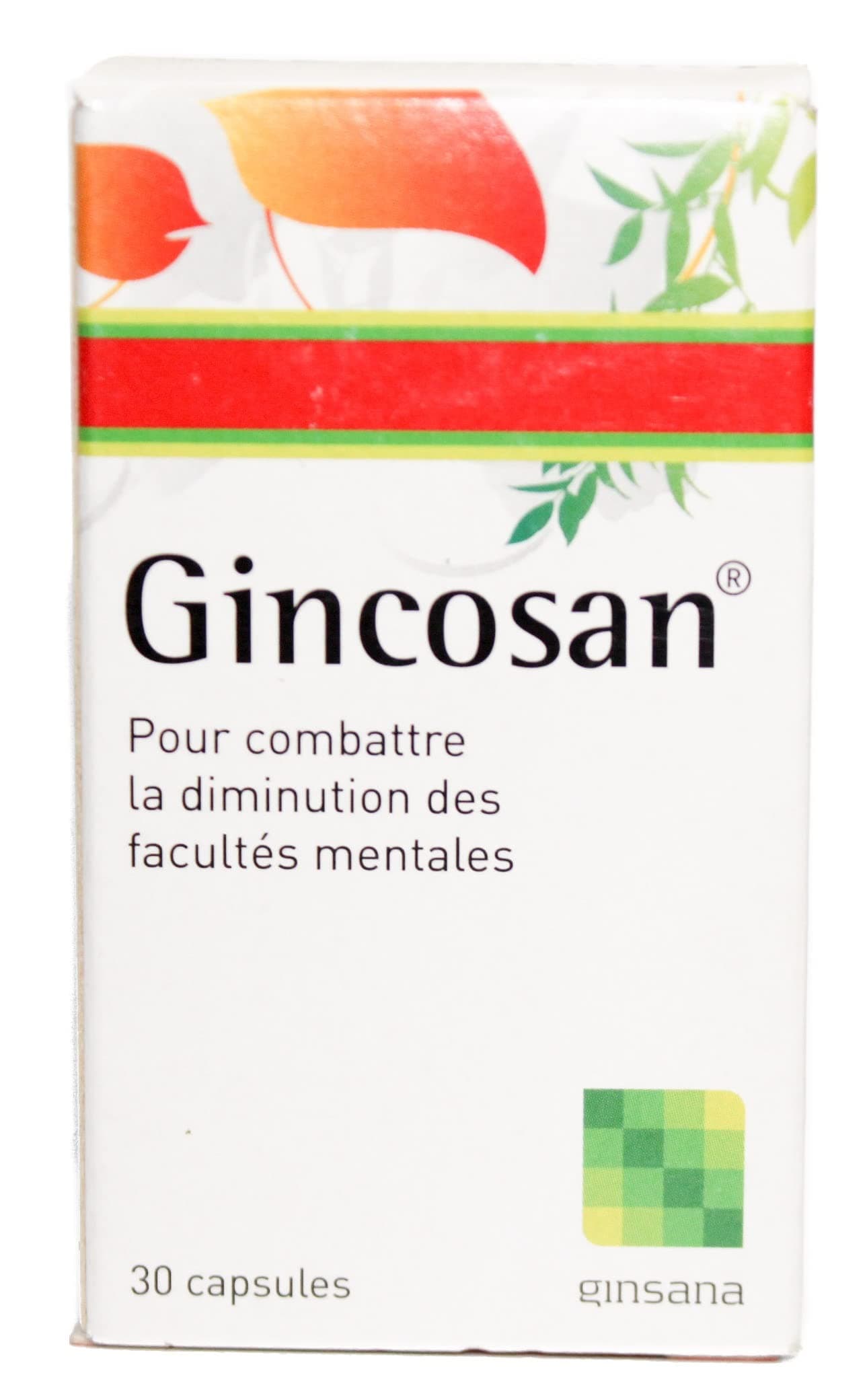 Ginsana Gincosan Capsules 30s