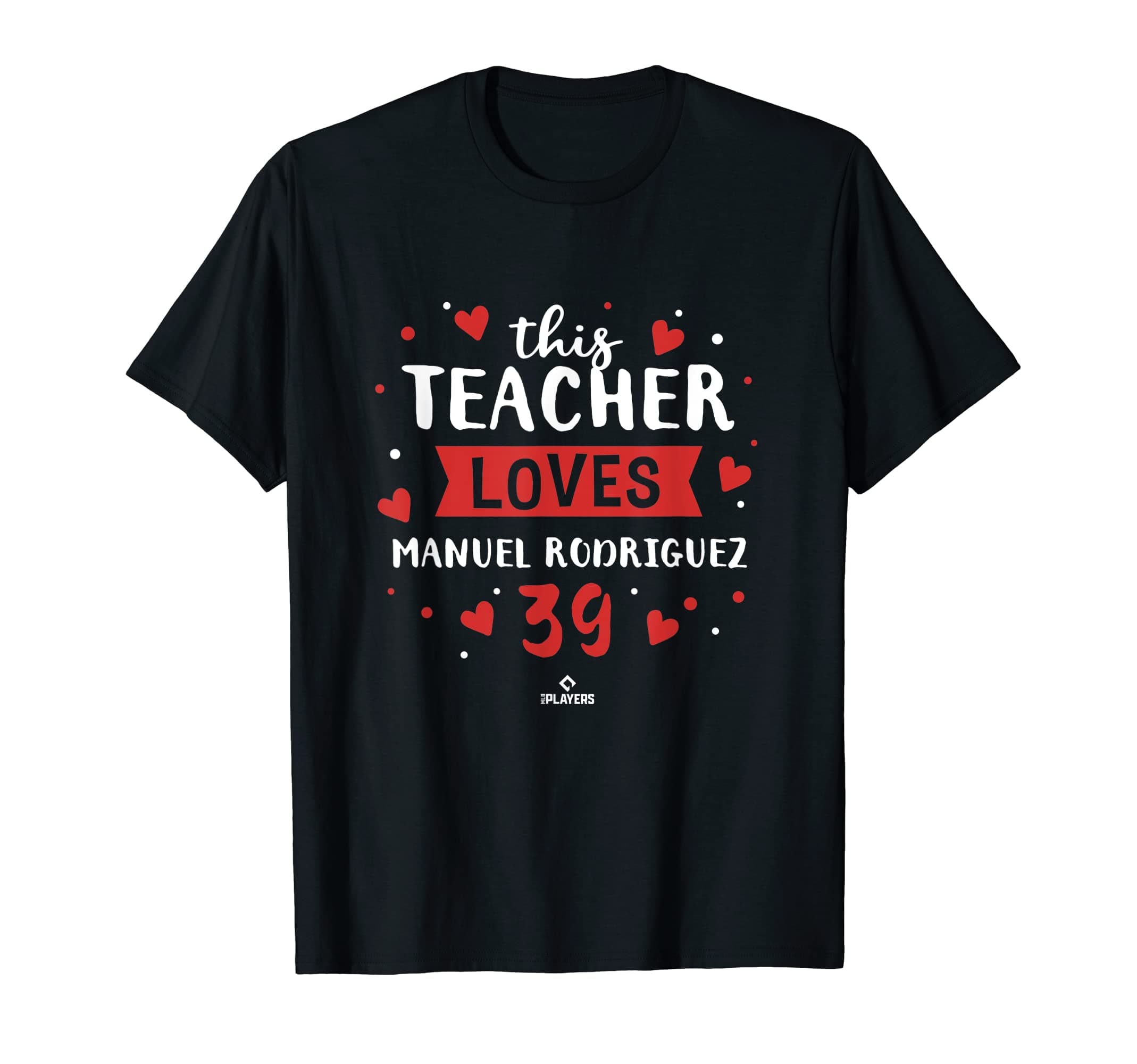 This Teacher Loves Manuel Rodriguez Chicago Baseball Player T-Shirt