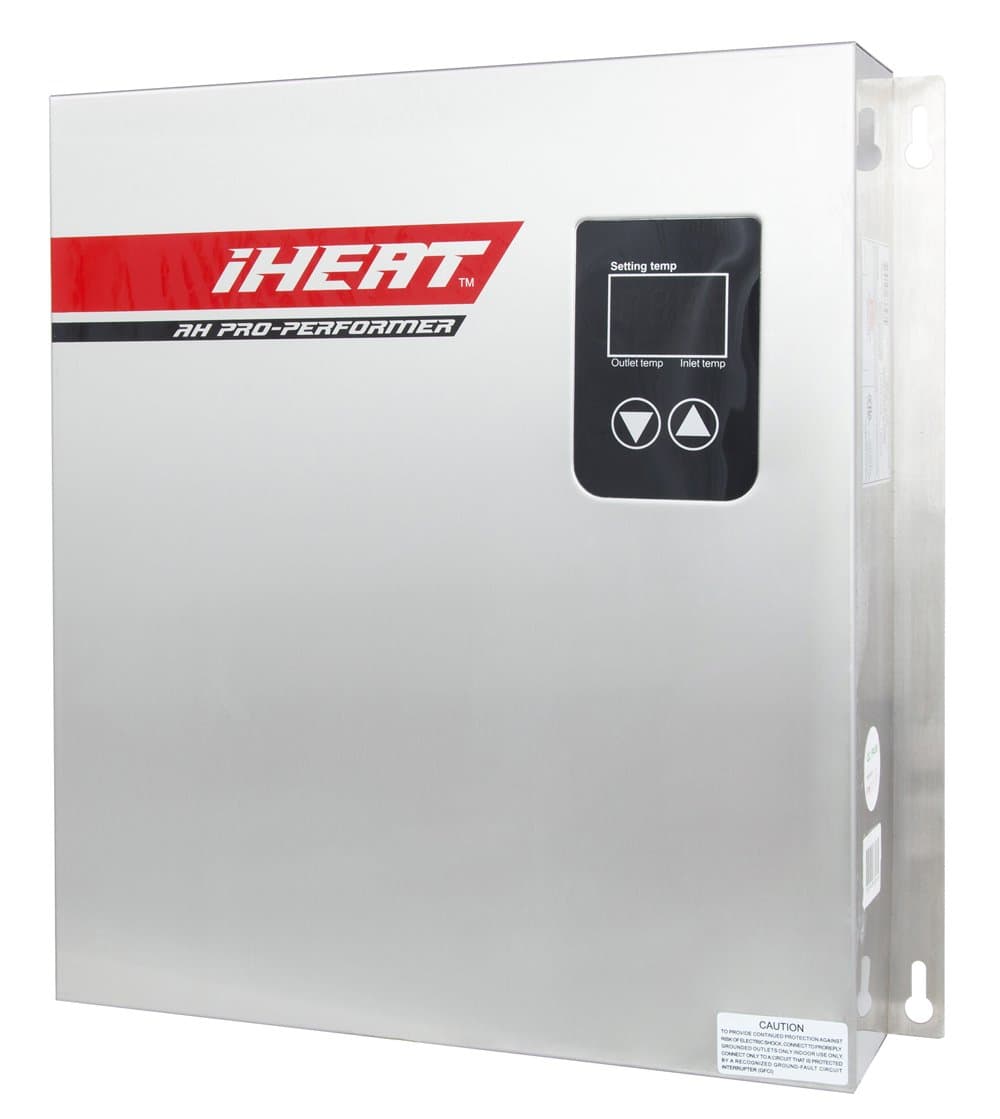 AHS27-D 240V 112.5A 27KW Stainless Steel Enclosure 3/4" MIP 16" by 17" by 3.5" Electric Water Heater, 17.5 lb