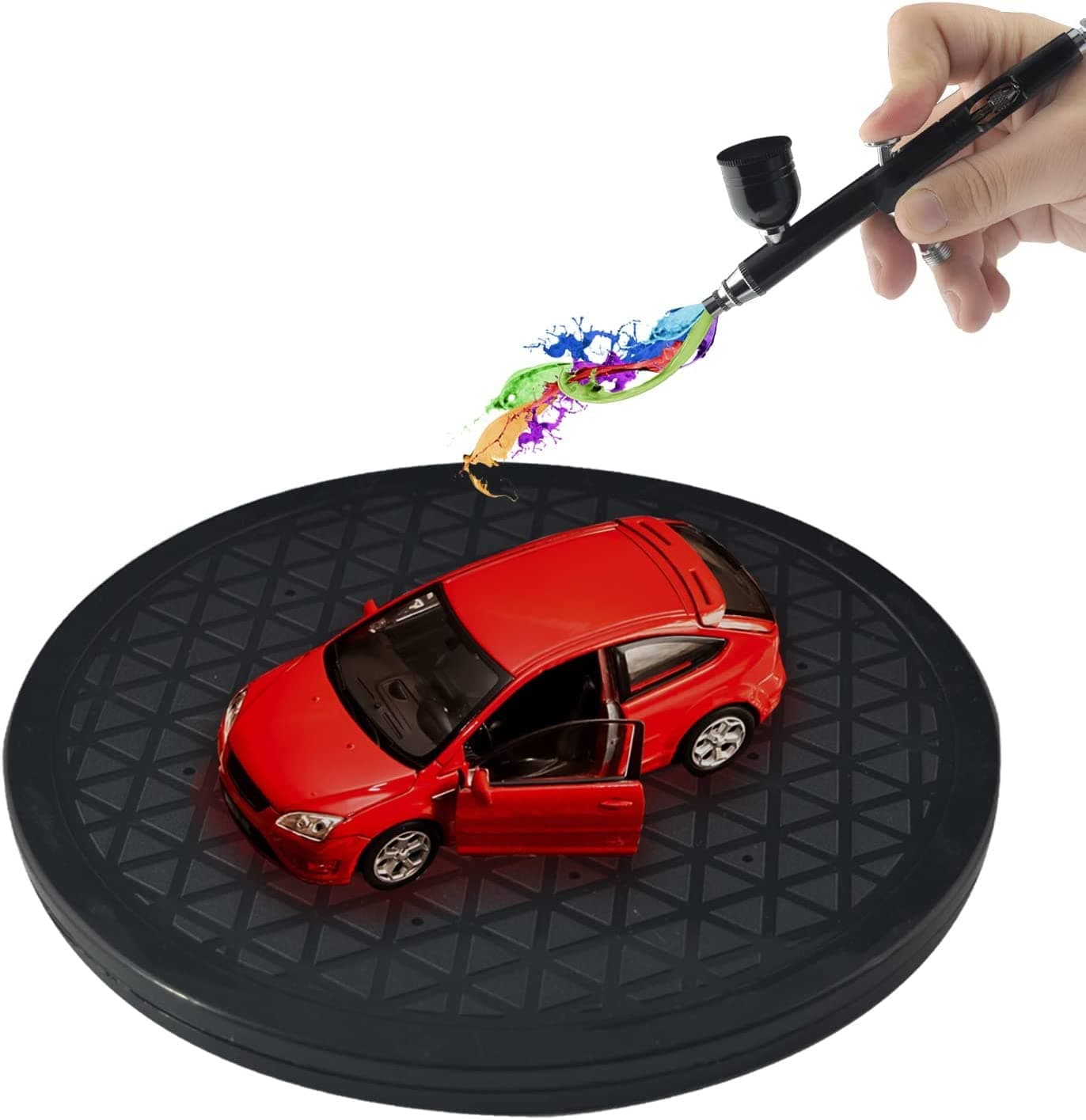 ABEST 12" Heavy Duty 360° Rotating Swivel Stand Turntable with Steel Ball Bearings for Art Craft, Airbrushing, Painting, Flat Panel TVs, Laptops, Speakers,etc