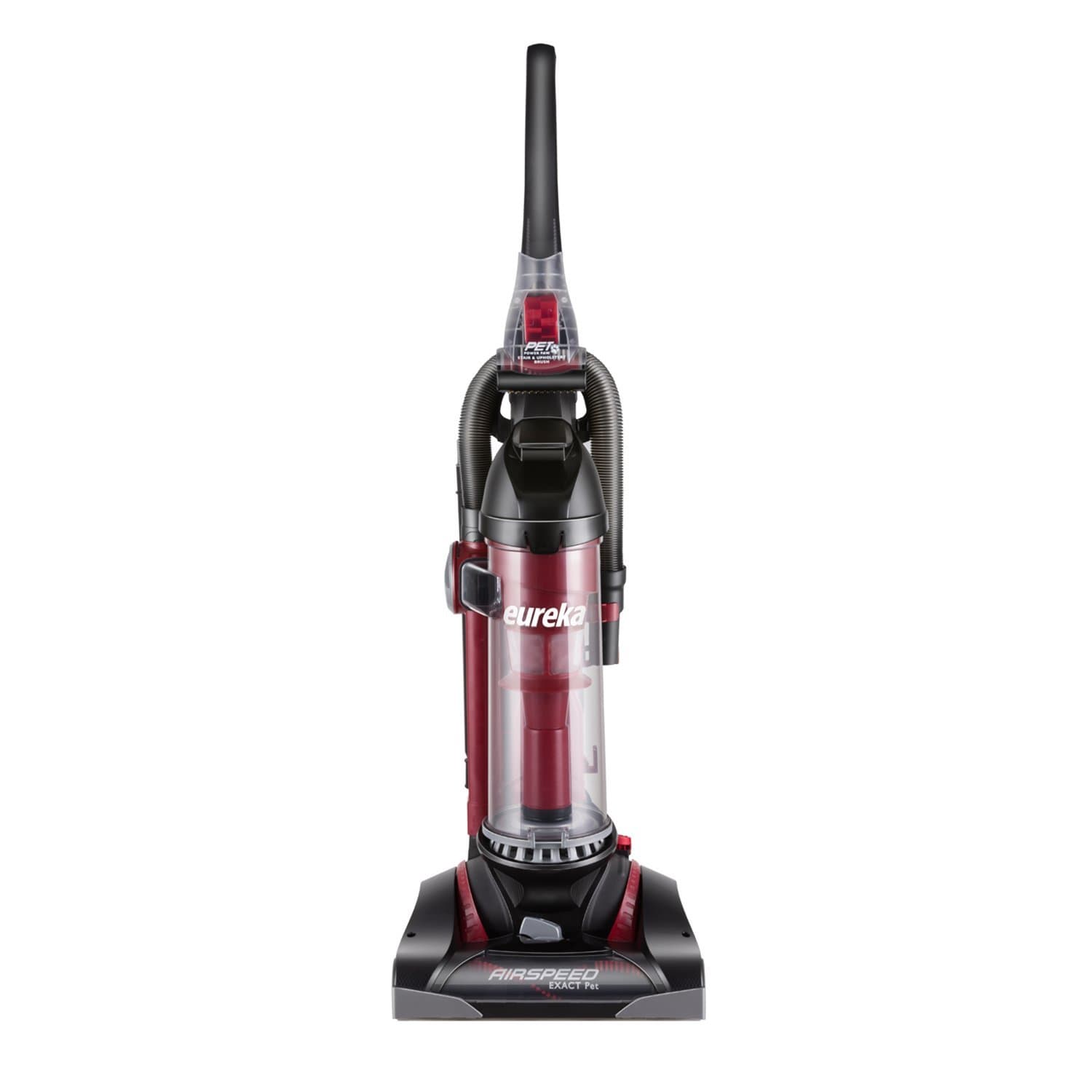 Eureka AirSpeed EXACT Pet Bagless Upright Vacuum Cleaner, AS3001AA,Red