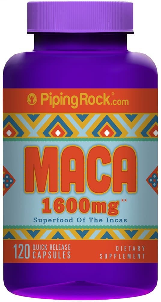 Maca 1600mg 120 Capsules