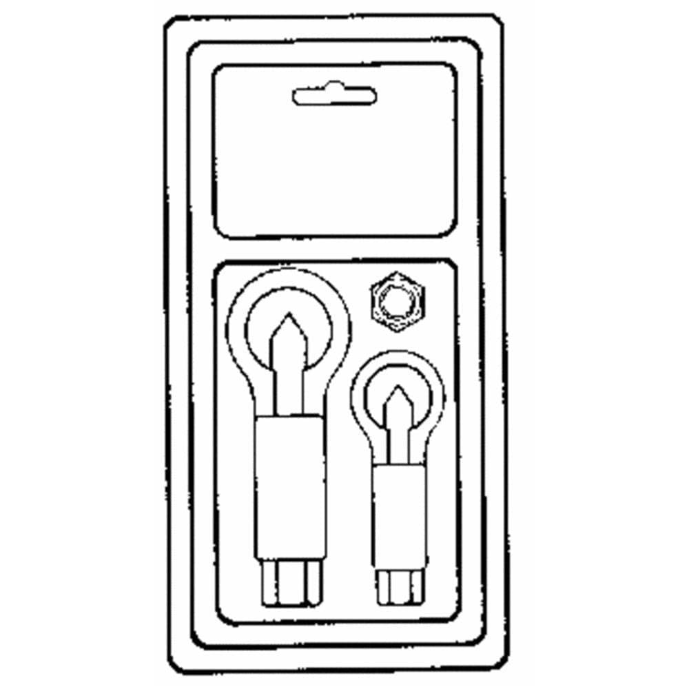 Master Forge 2-Piece Nut Splitter Set