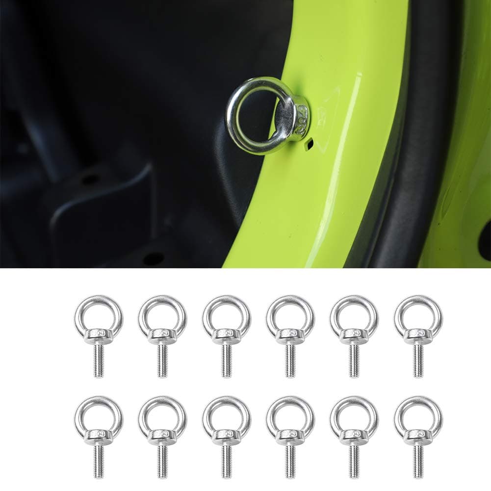 Jimny Stainless steel Round Hole Screws for Suzuki Jimny 2019-2020