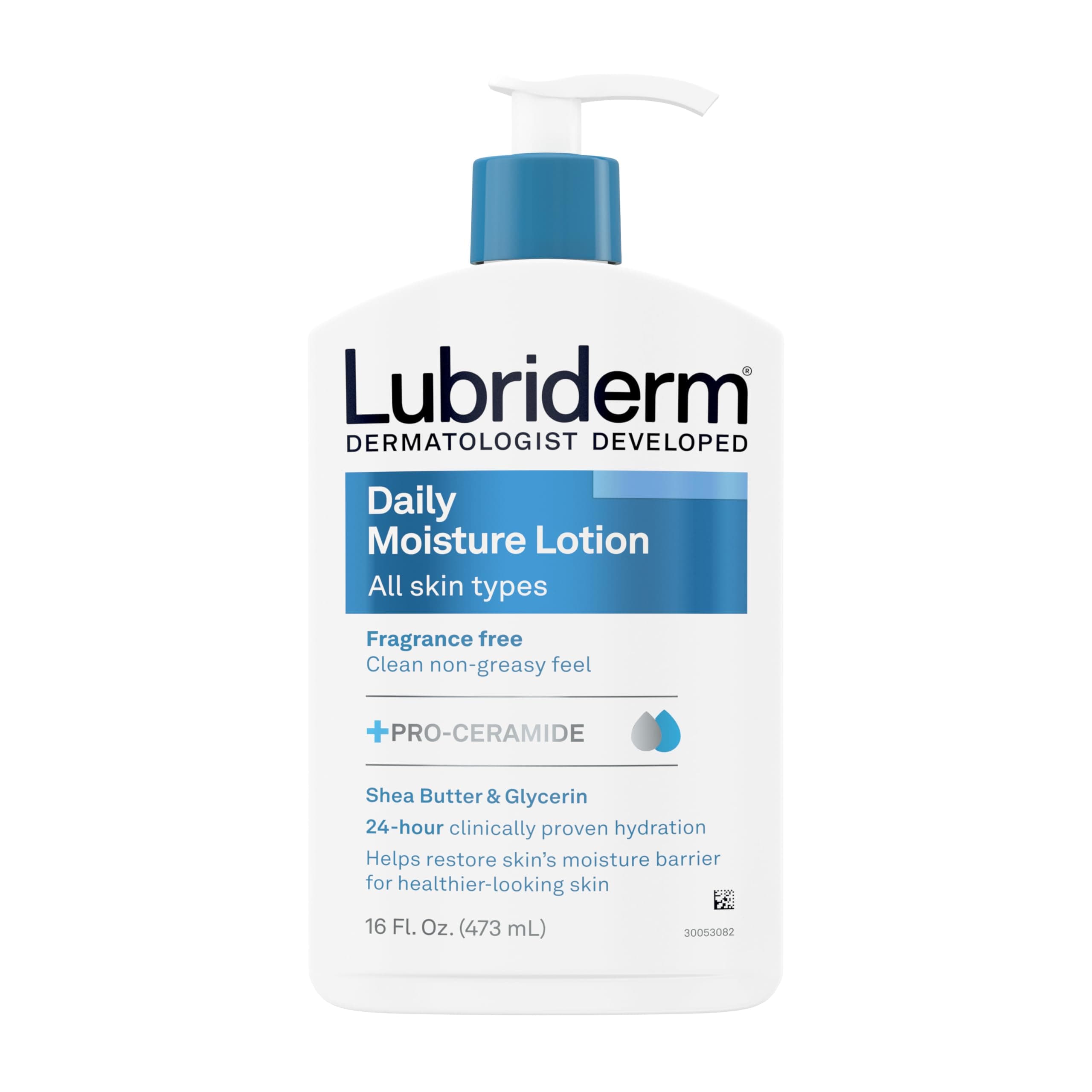 Daily Fragrance Free Moisture Lotion For Unisex, 16 Oz