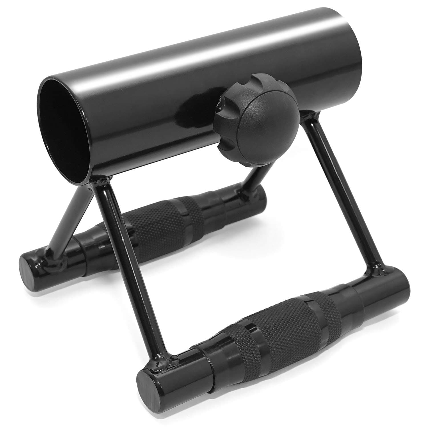 Yes4All Single Arm Landmine Attachment with Chain – Eyelet Attachment for 2” Olympic Barbells, Full Body Strength Training, Black