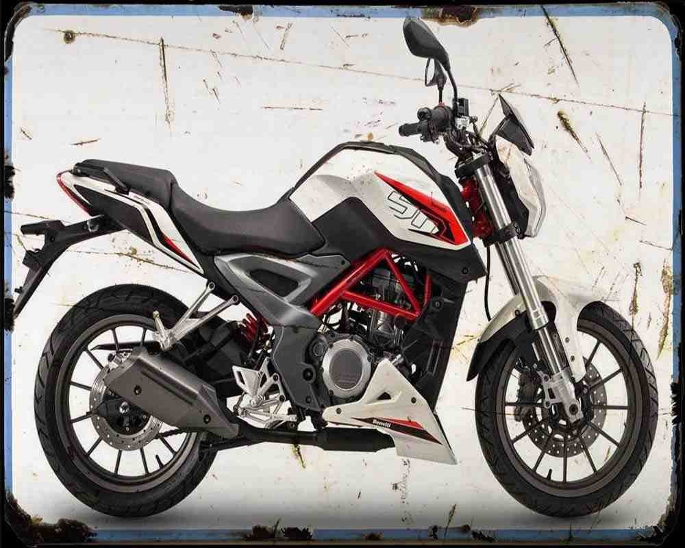 Benelli Bn 251 15 1 A4 Photo Print Motorbike Vintage Aged