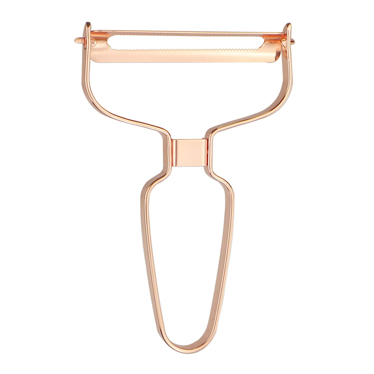 Vegetable Peeler,BURLIHOME Potatoes Carrots Apple Serrated Stainless Steel Kitchen Peeler with Cleaning Brush