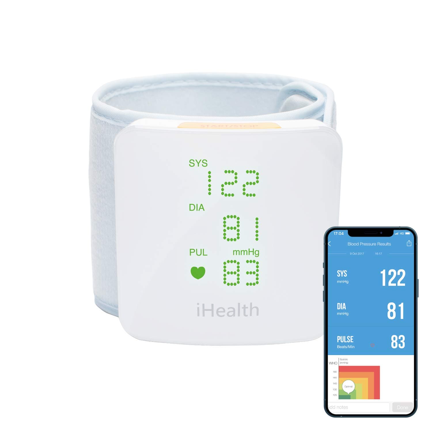 iHealth VIEW Blood Pressure Monitor