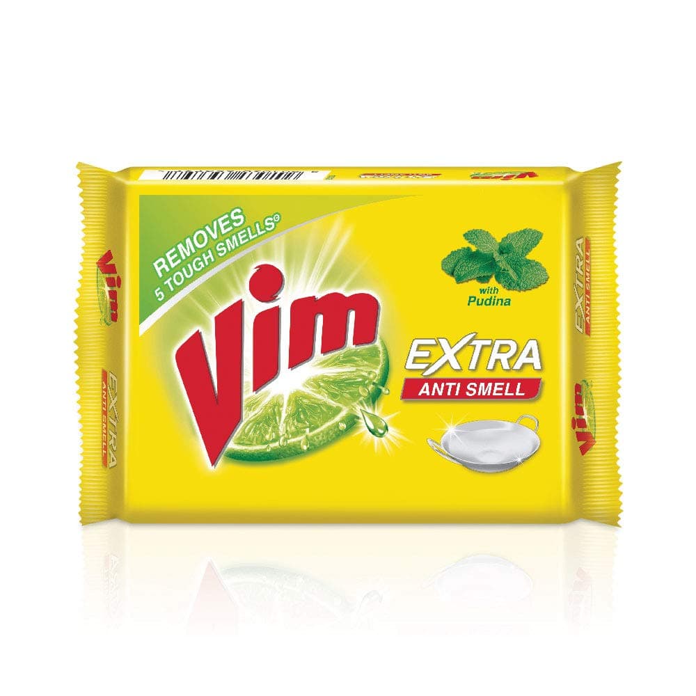 Vim Dishwash Anti Smell Bar Pudina 250 g