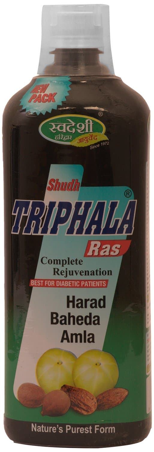 Swadeshi Products Shudh Triphala Ras, Black, 1000 ml