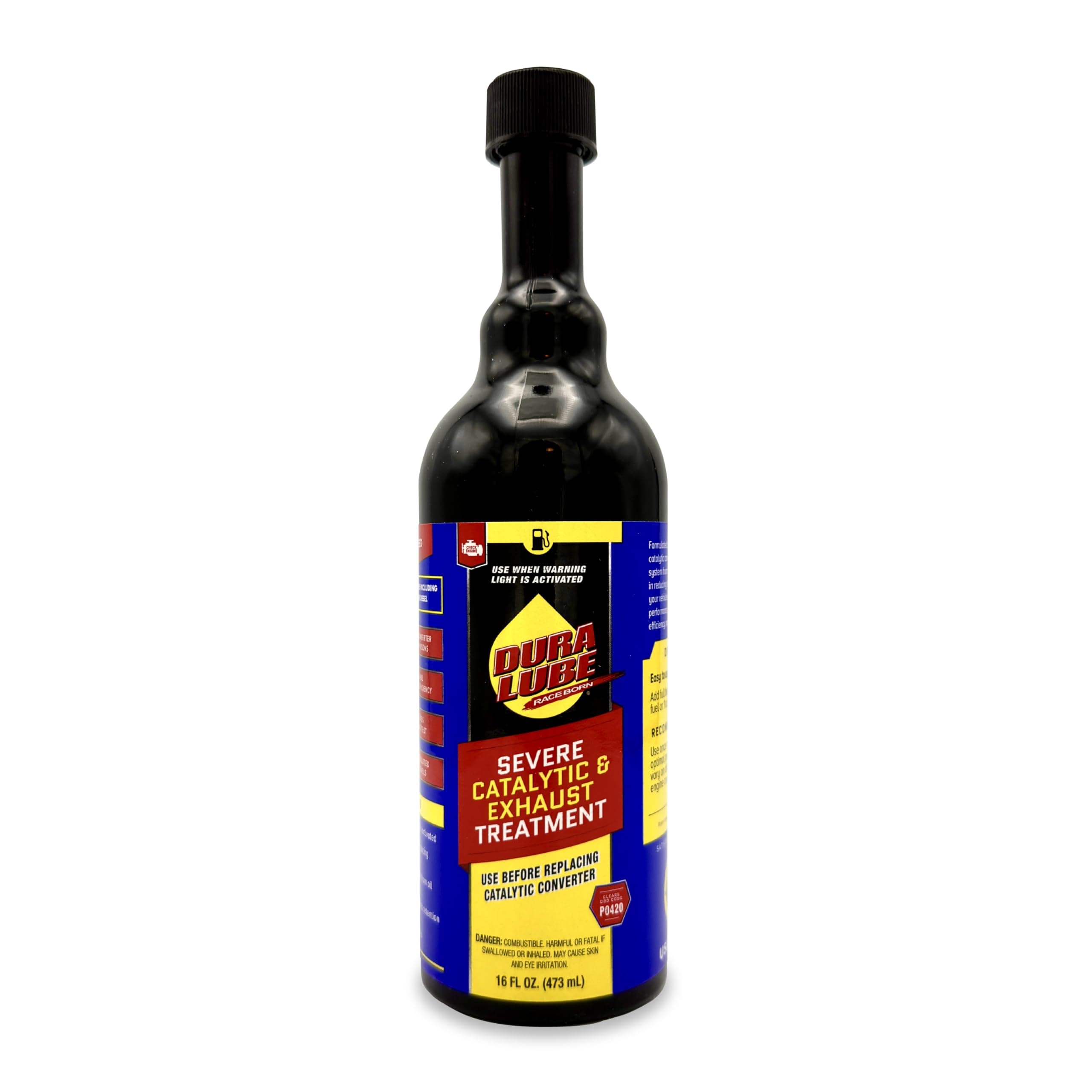 Dura Lube Severe Catalytic and Exhaust Treatment Cleaner Fuel Additive, 16 fl...