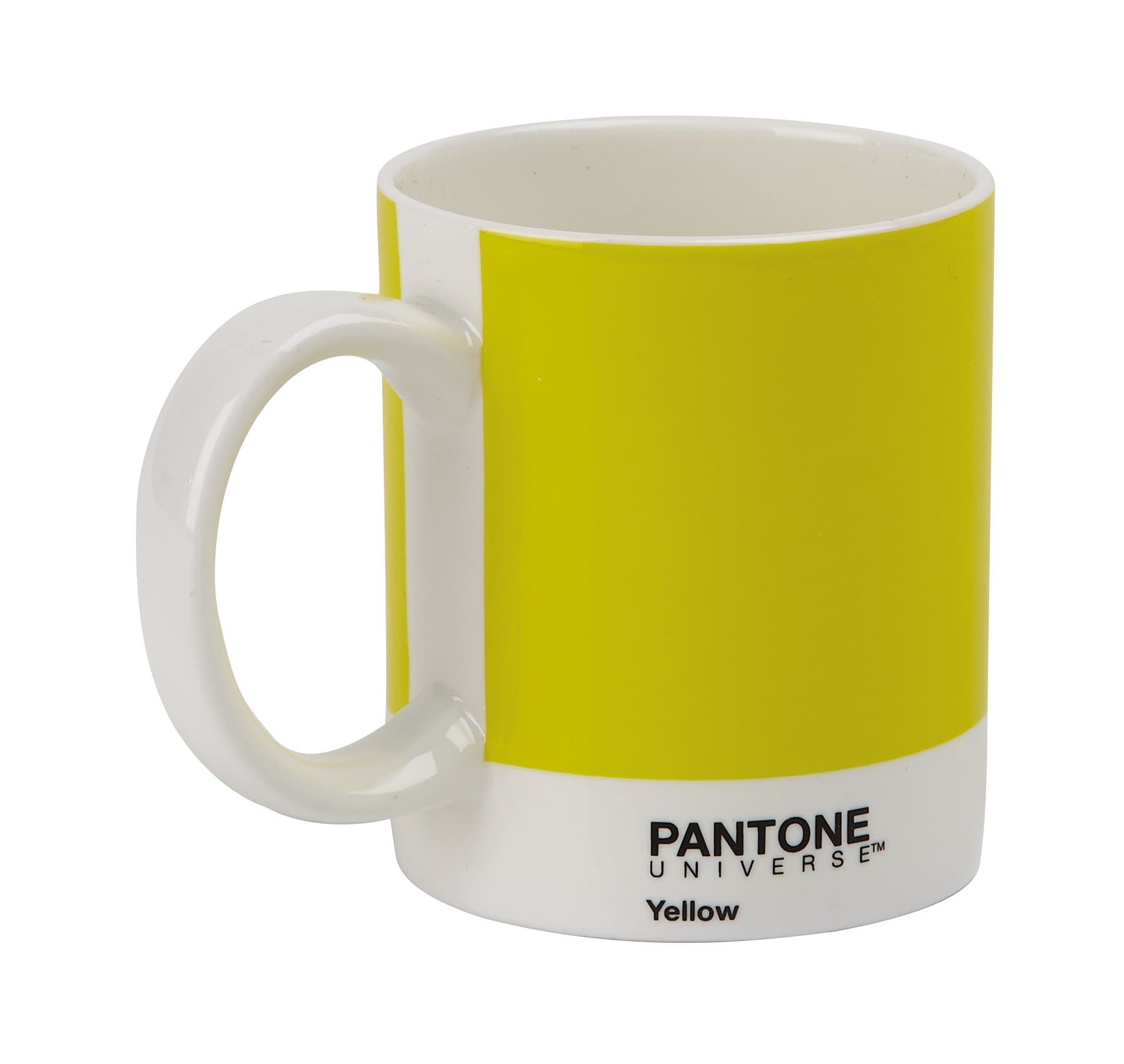 Pantone Bone China Mug, Mini, Custard Yellow