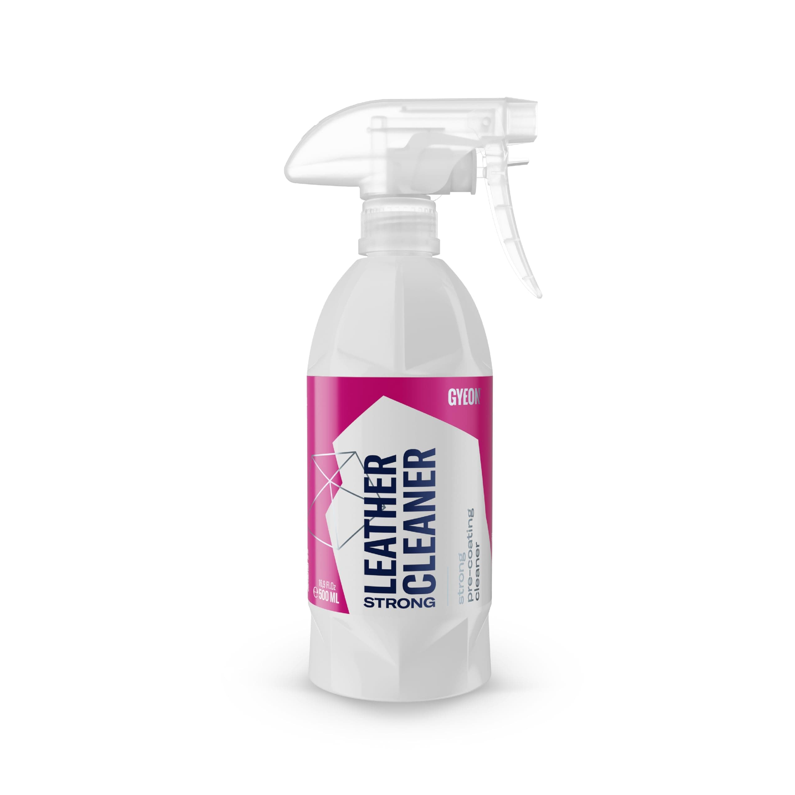 Q²M Car Leather Cleaner Strong, White Leather Cleaner for Cars - Deep Cleaning for Upholstery Seats, Dashboard - Suitable for Vegan & Synthetic - Remove Heavy Oils, Dirt & Dye Transfer - 500 ml