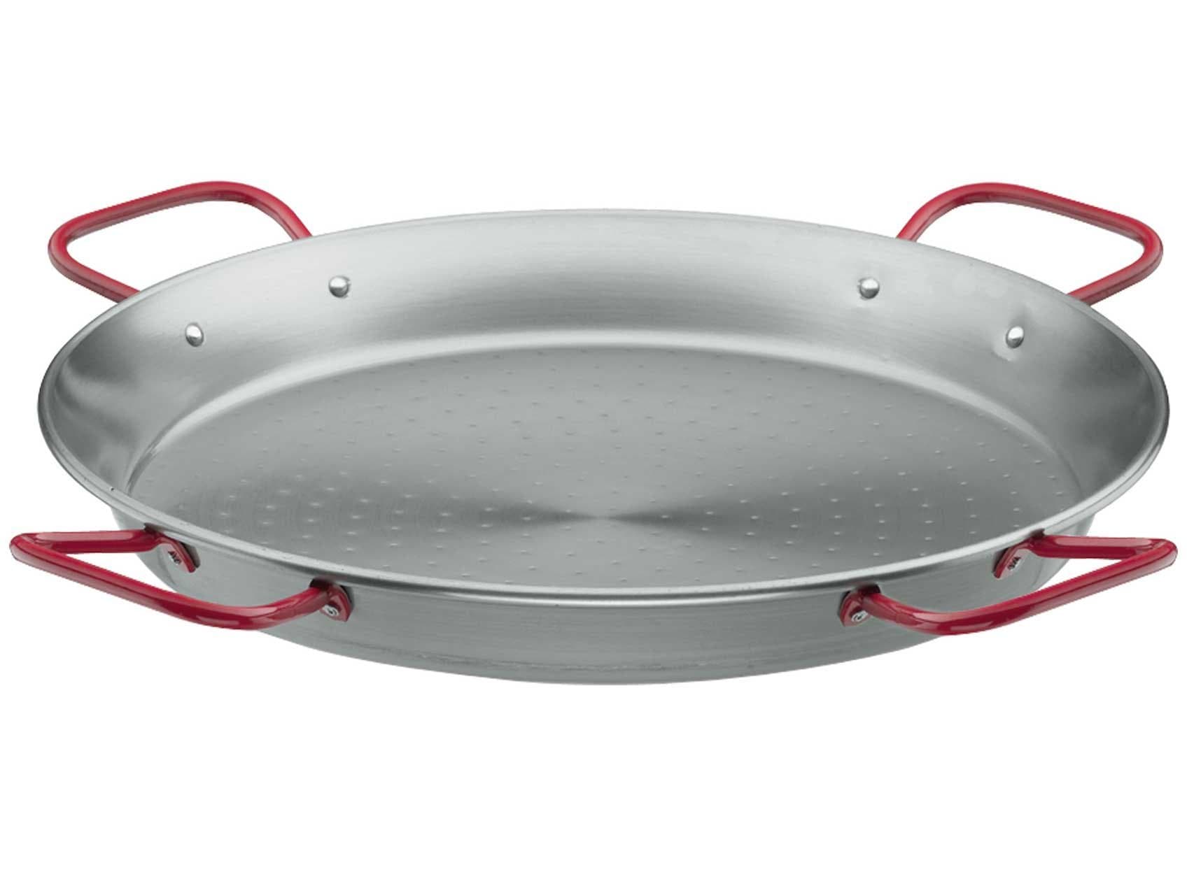 Lacor Professional 35.5" Paella Pan, Carbon Steel