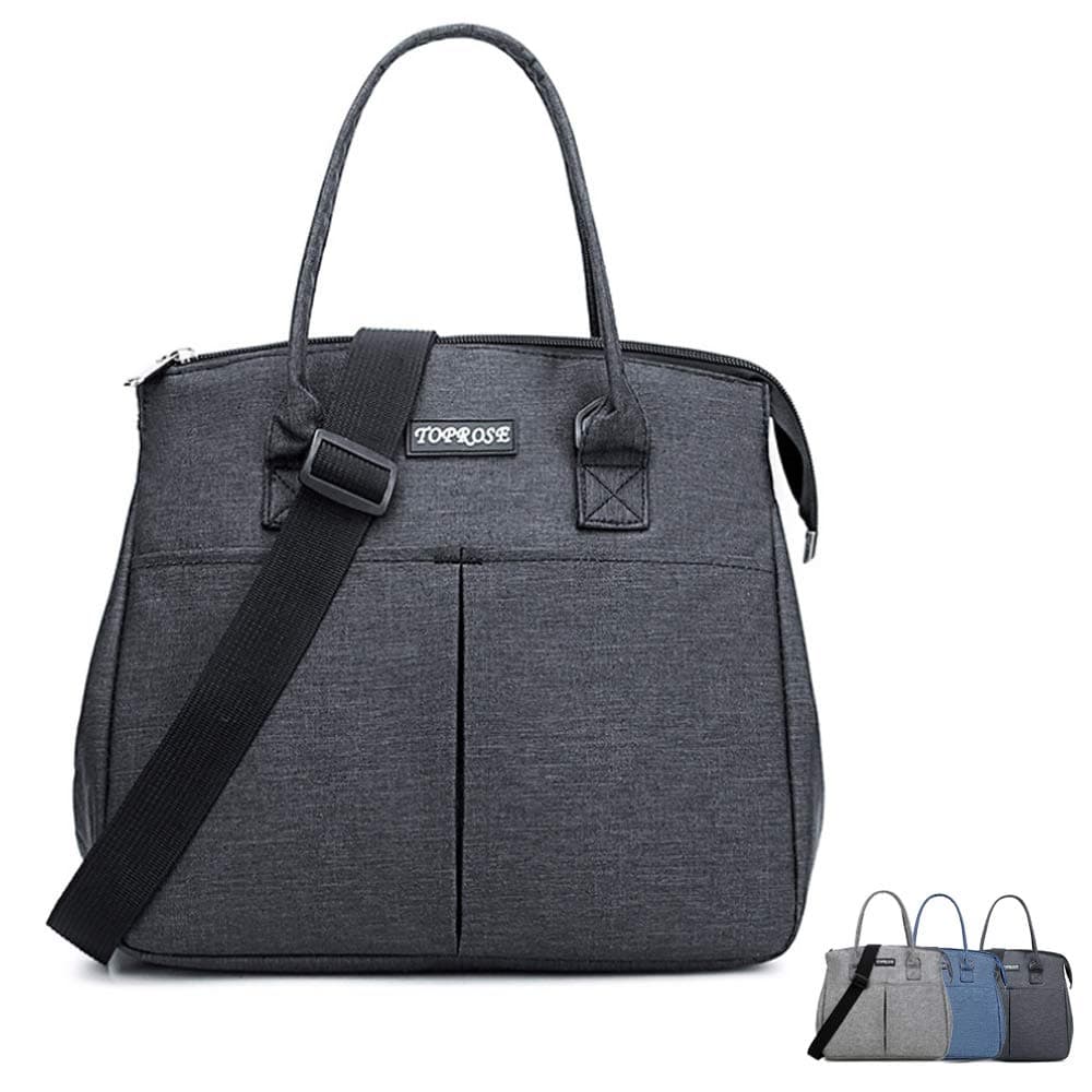 Large Insulated Lunch Bag for Women Men Adults with Removable Shoulder Strap Reusable Picnic Cooler Bag for Office Work Sports Travel