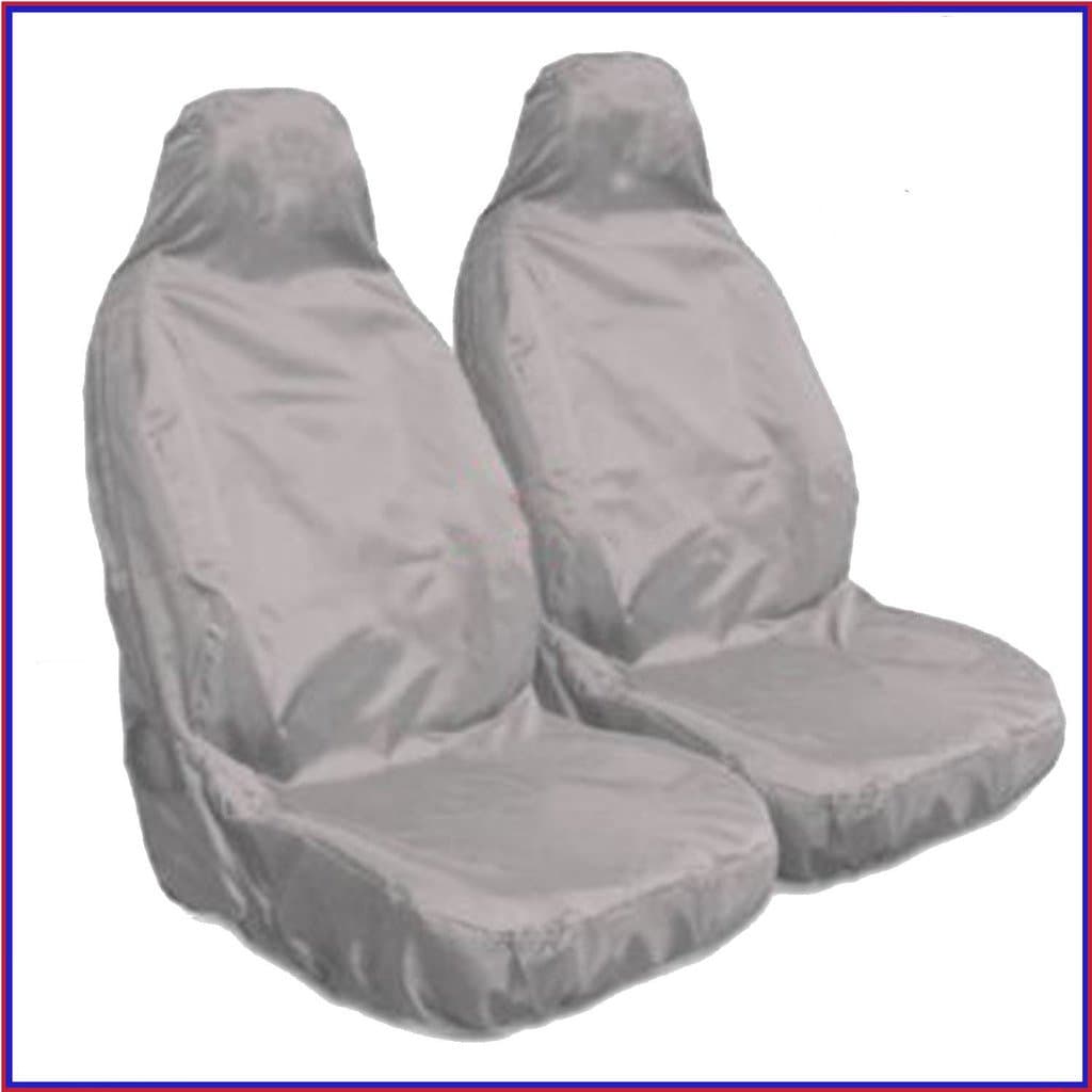 MITSUBISHI LANCER (2003-2008) LHDPair Of Waterproof Seat Covers Grey