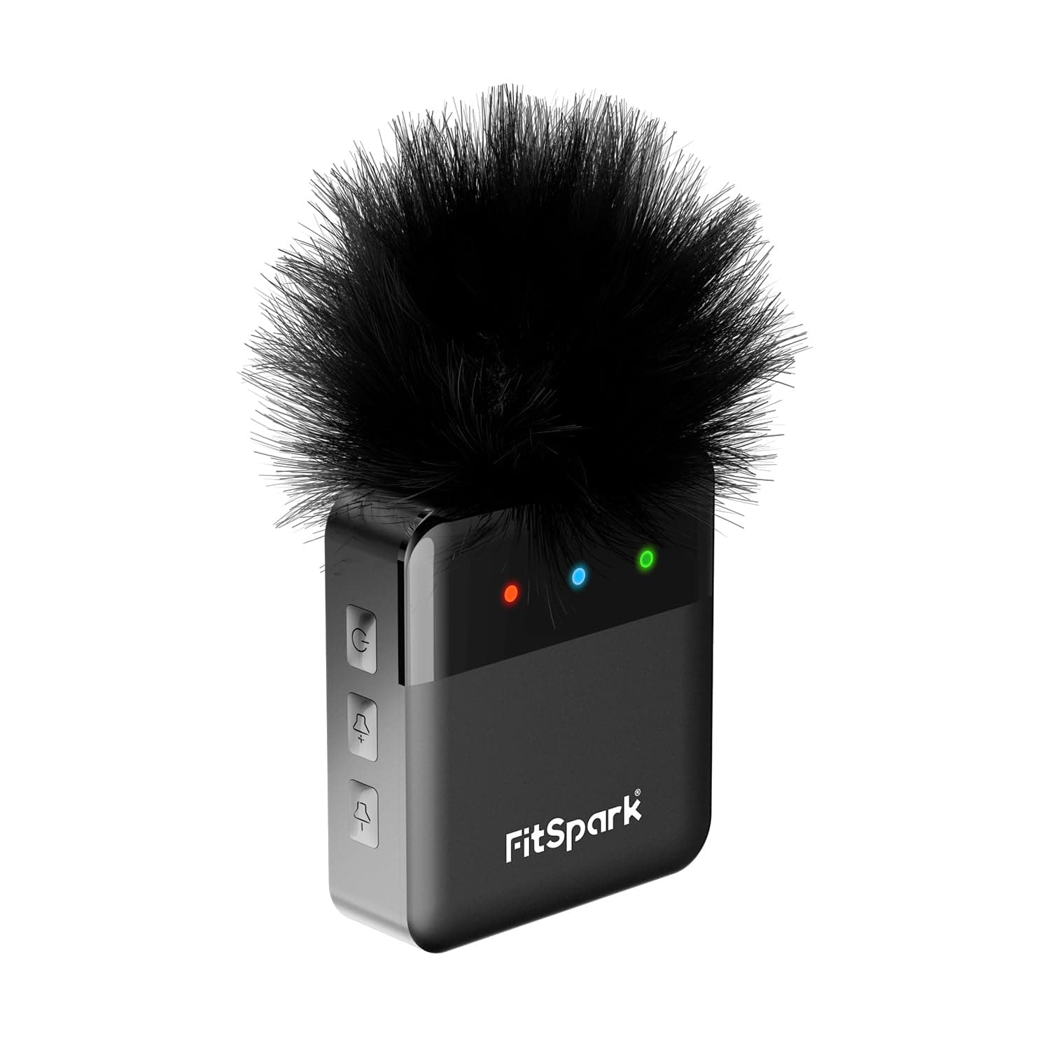 FitSpark FS Wireless Microphone Exclusively for Dolphin 1.0 Action Camera | DSP Intelligent Noise Reduction | Audio Frequency 50Hz~18KHz | 48K 16bit Audio Sampling Rate | SNR 78~89db…