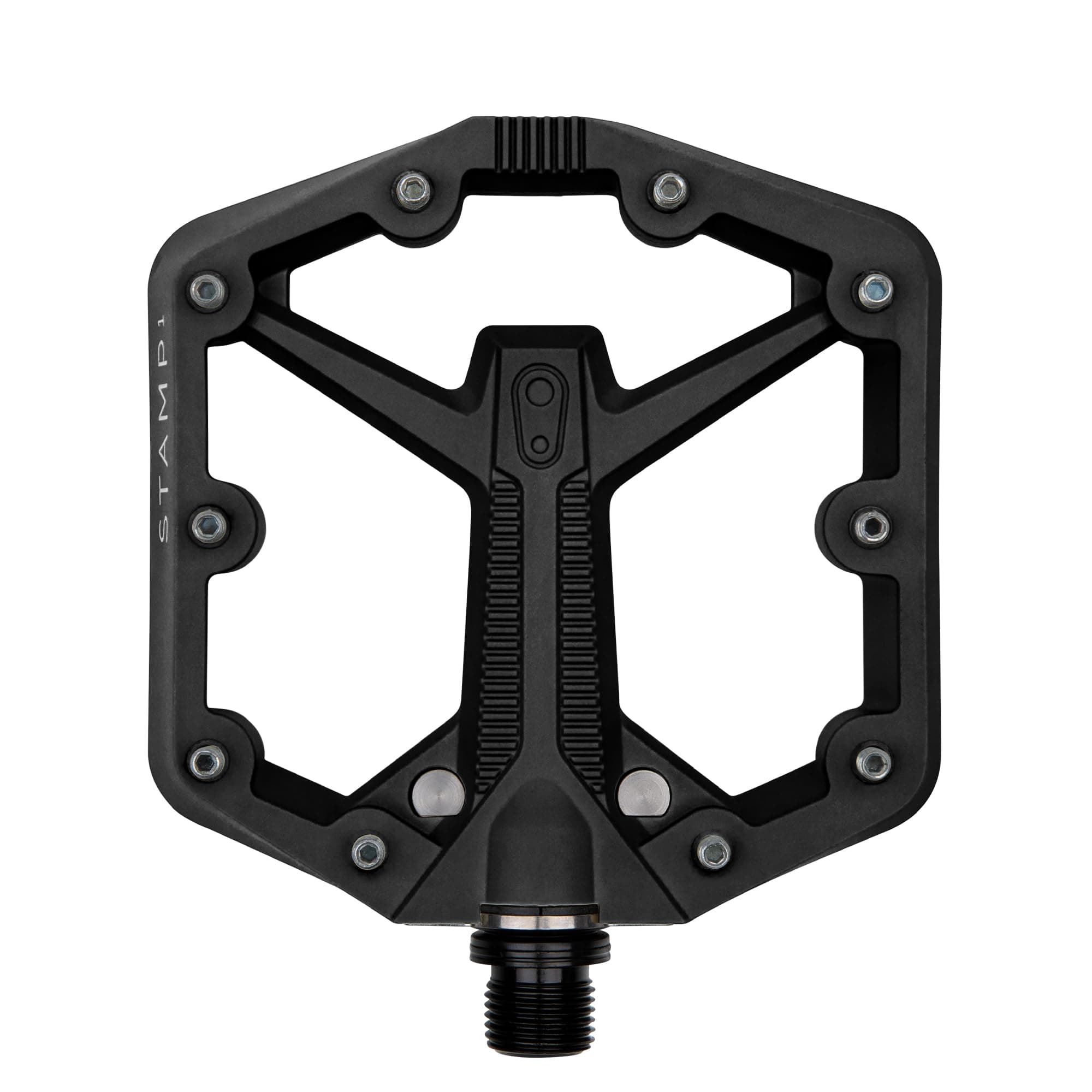Crankbrothers Stamp Flat BMX/MTB Bike Pedal - Platform Bicycle Pedal, Minimal Profile, Adjustable Grip