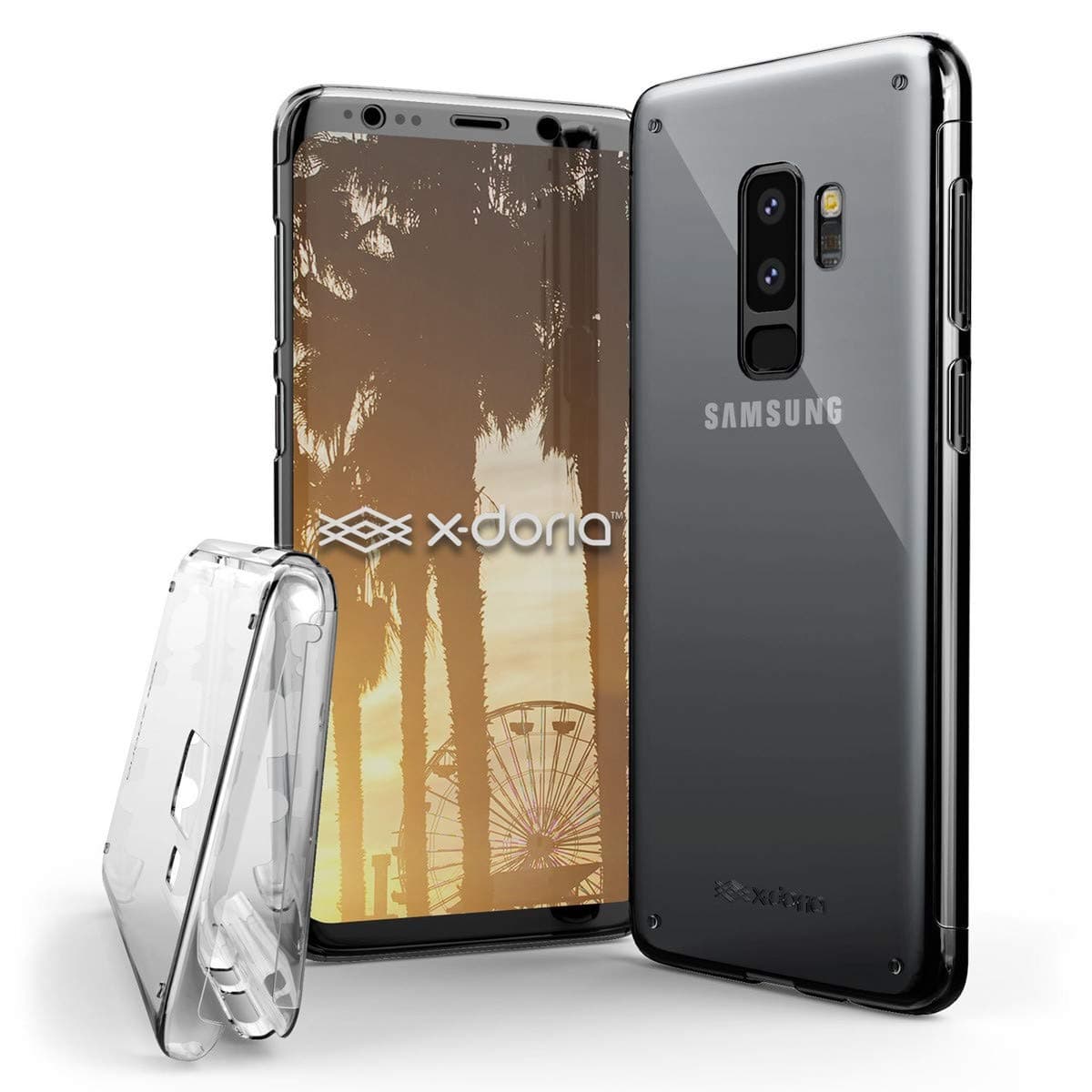 Xdoria Defense 360 Case for Samsung Galaxy S9 Plus Transparent