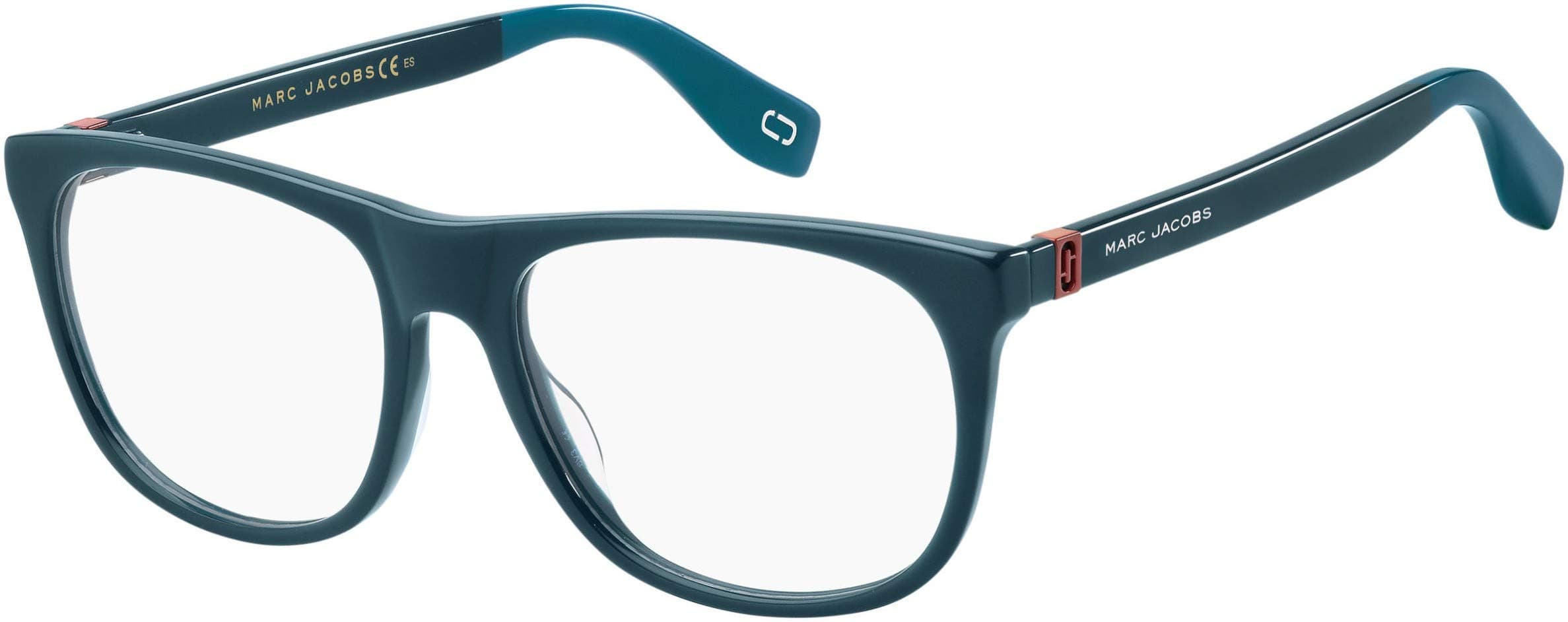 MARC JACOBS Eyeglasses 353 0Z19 Transparent Teal Tea / 00 Demo Lens