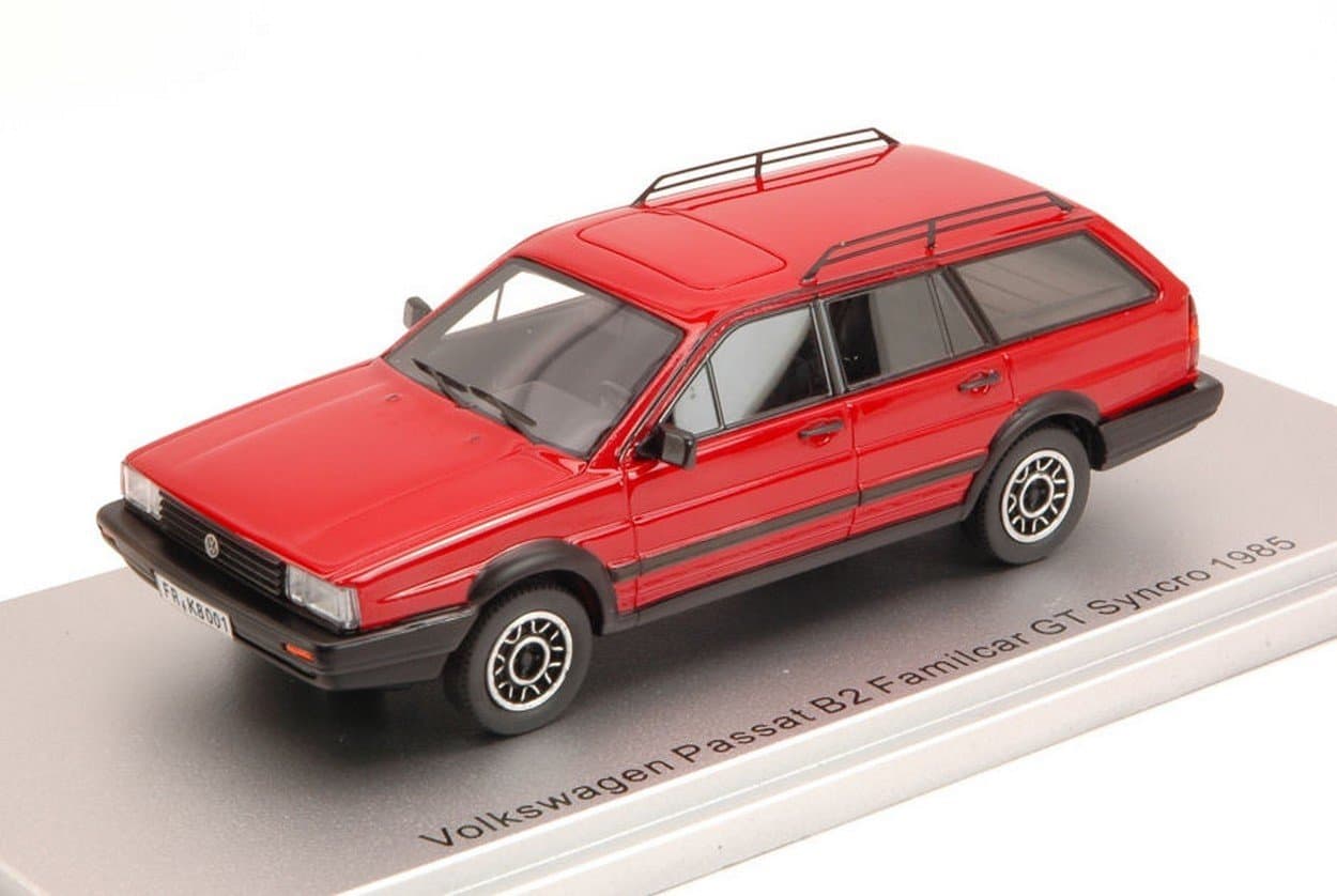 KS43028001 Volkswagen Passat B2 FAMILCAR GT Syncro 1985 RED 1:43 kompatibel mit