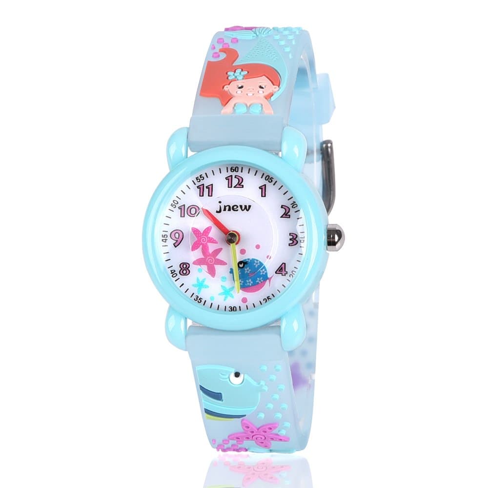 Kids Gift 3D Cartoon Waterproof Toddler Watch for Girls, Gifts for Girls Age 3-8