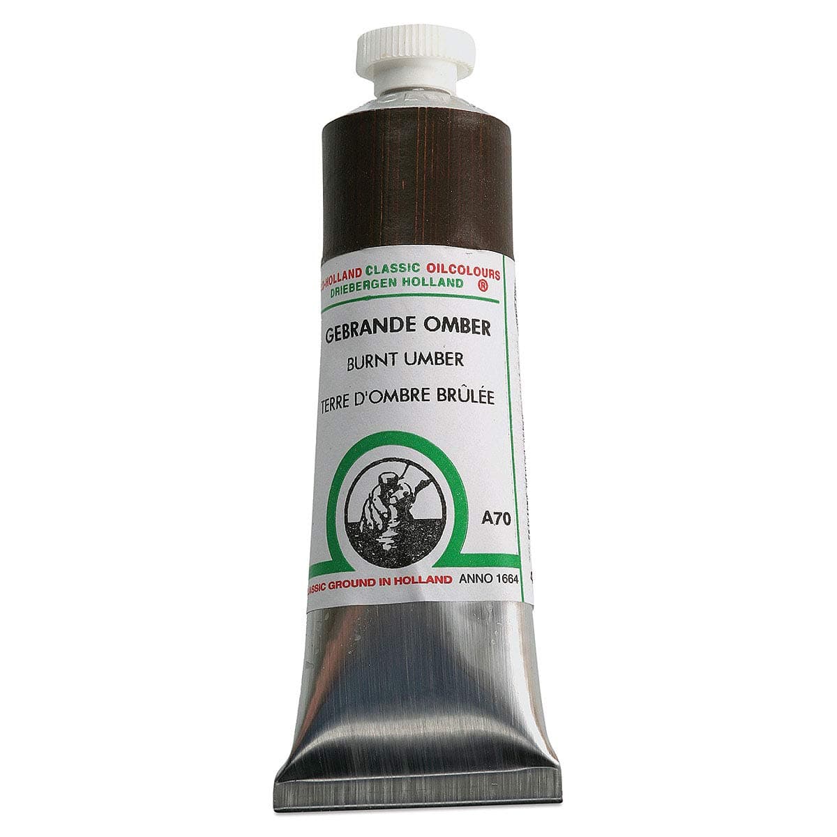 Old Holland Classic Oil: 40 ml Burnt Umber Earth