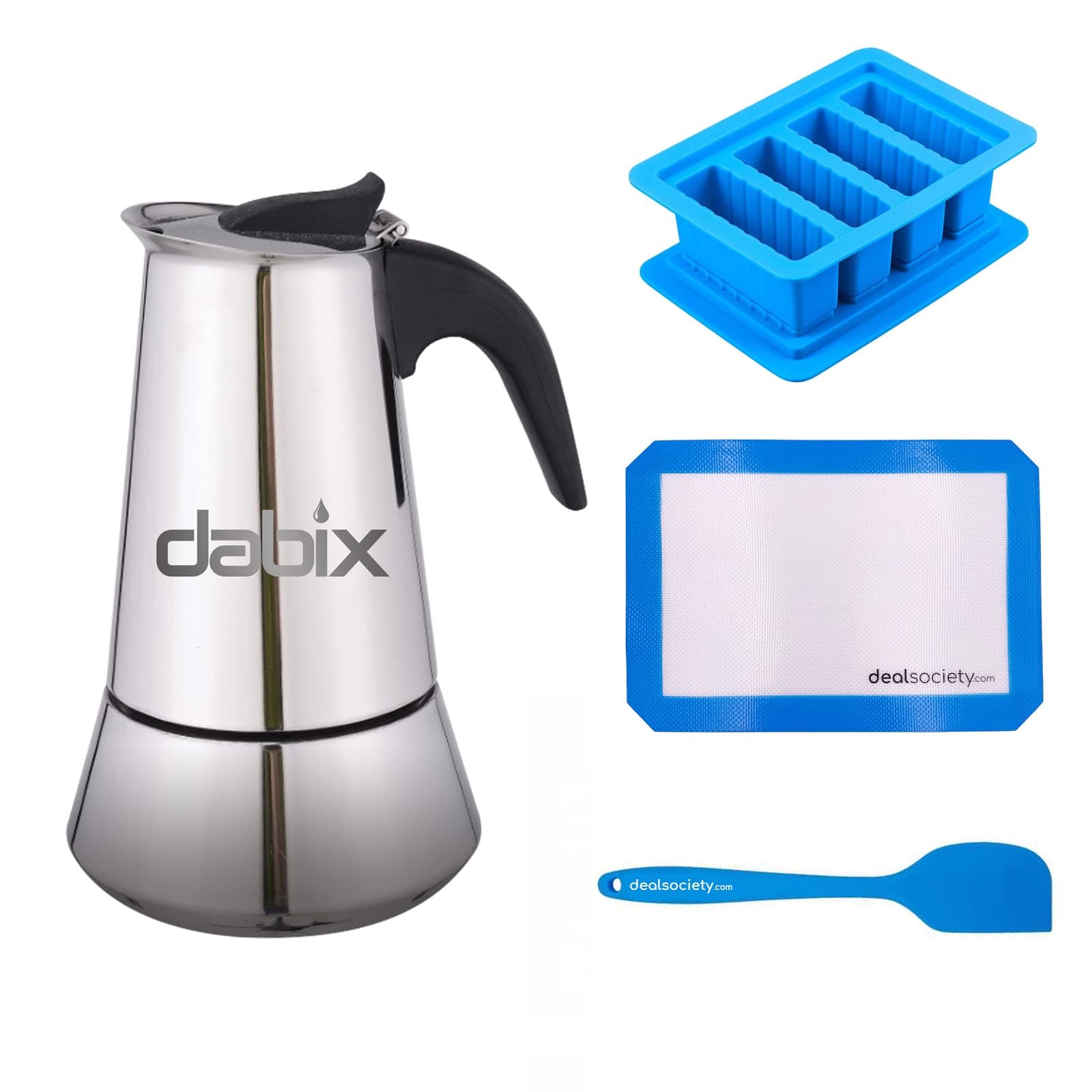 Dabix Labs 2 Stick Herbal Butter Maker Herb Butter Oil Infuser Botanical Extractor Bundle