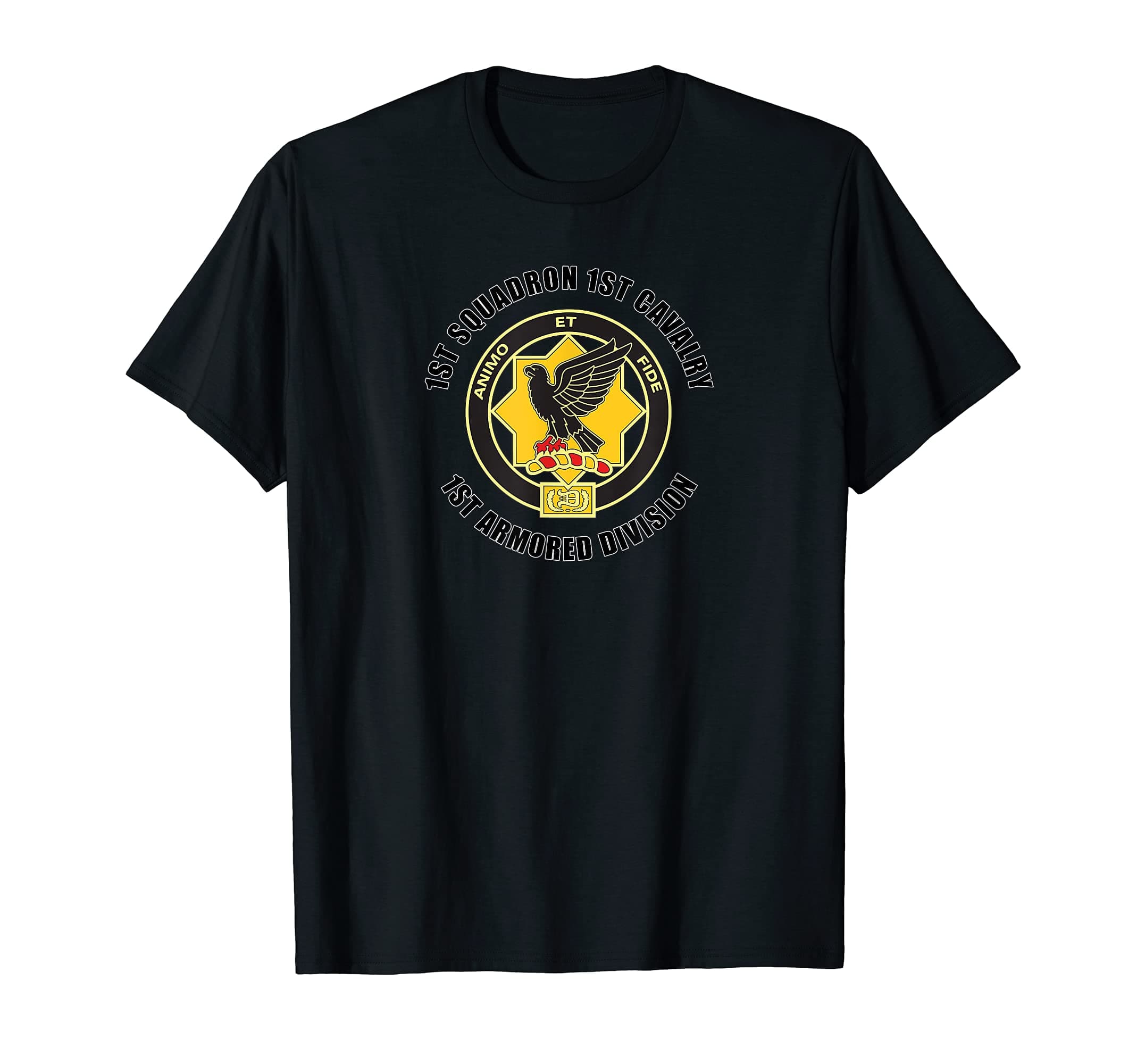 1st Squadron 1st Cavalry 1st Armored Division Military Vet T-Shirt