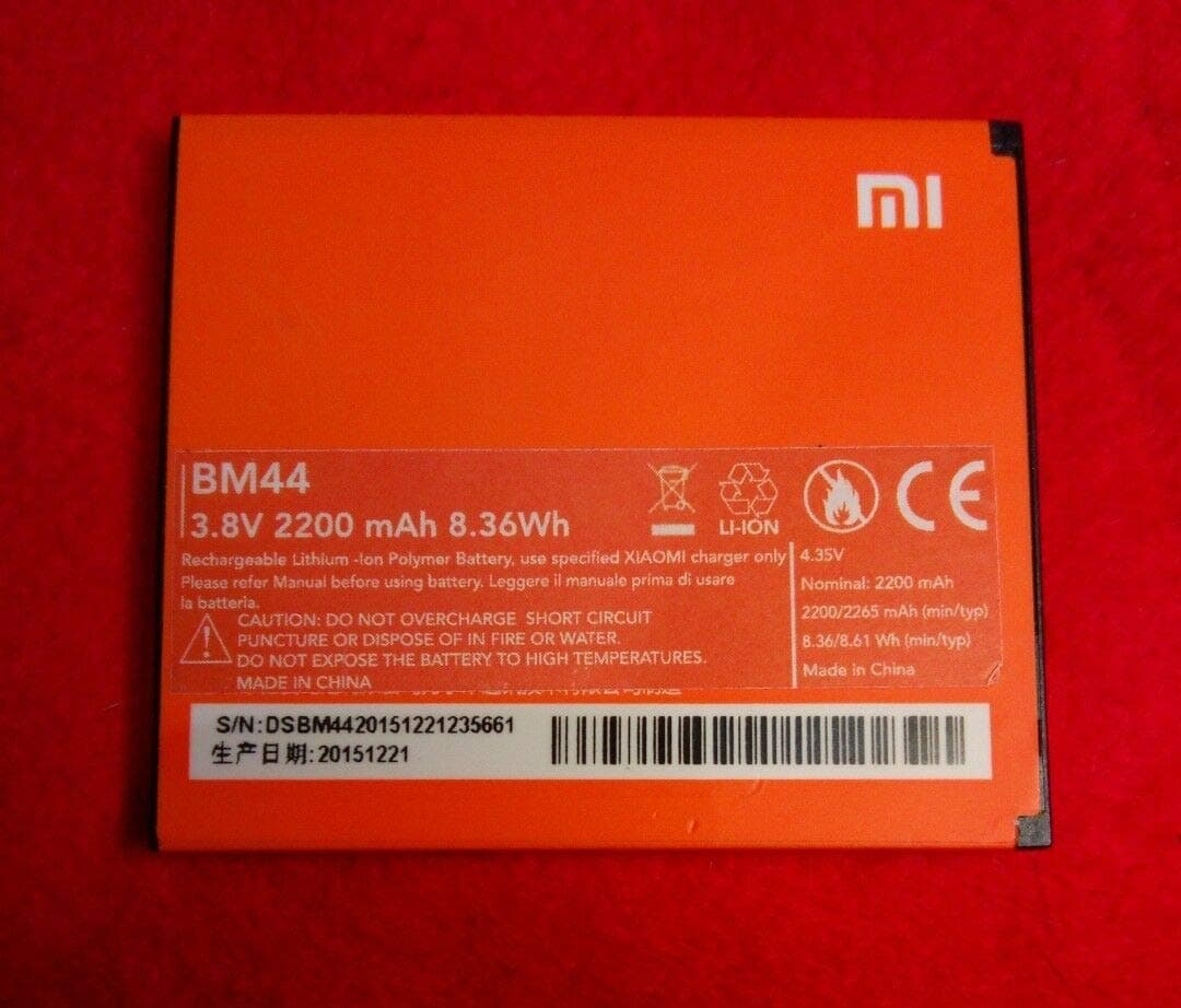 Original battery for Xiaomi Redmi 2 2A 1S HONGMI PRO 2200 MAH BM44