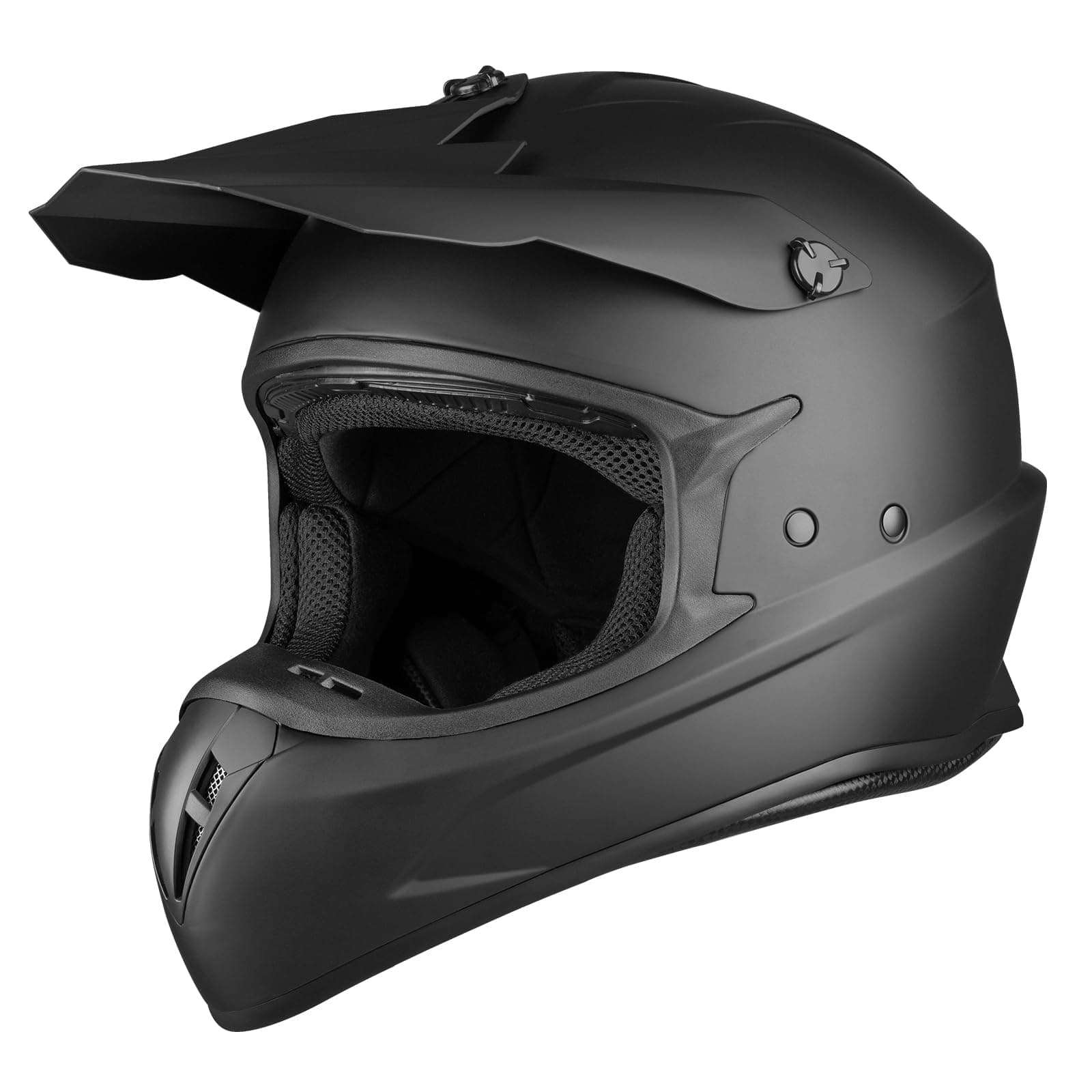 Favoto Adult Dirt Bike Helmets - DOT Approved Lightweight Motocross/ATV/UTV Helmet for Men Women, with Removable Visor and Washable Padding
