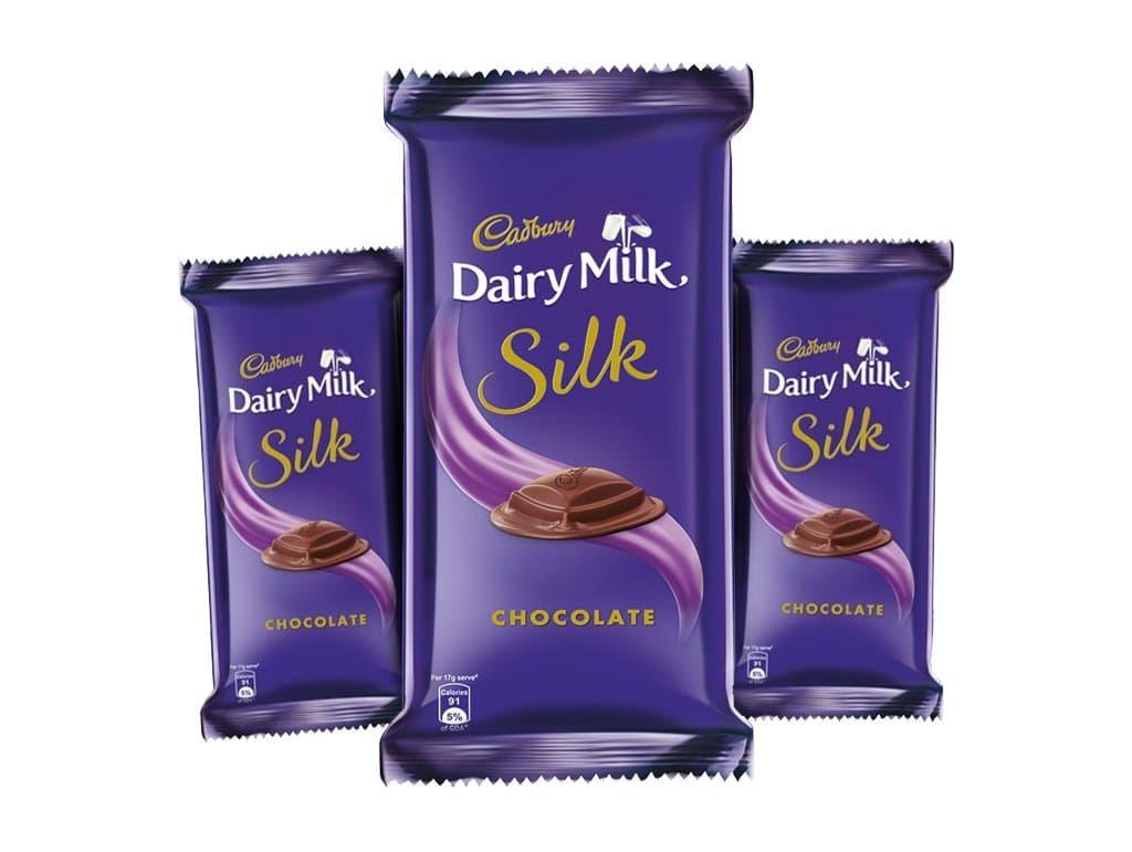 CADBURRY Dairy Milk Silk Special Combo Gift Pack Of 3 Chocolate Bars 270G (60G X 2 & 150G X 1)