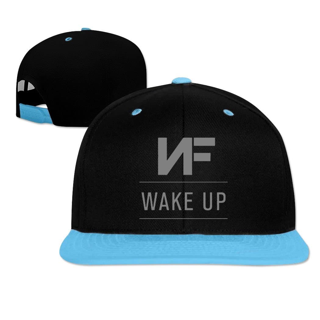 NKLJHIWO Adjustable NF Wake Up Logo Street Hip-Hop Cap