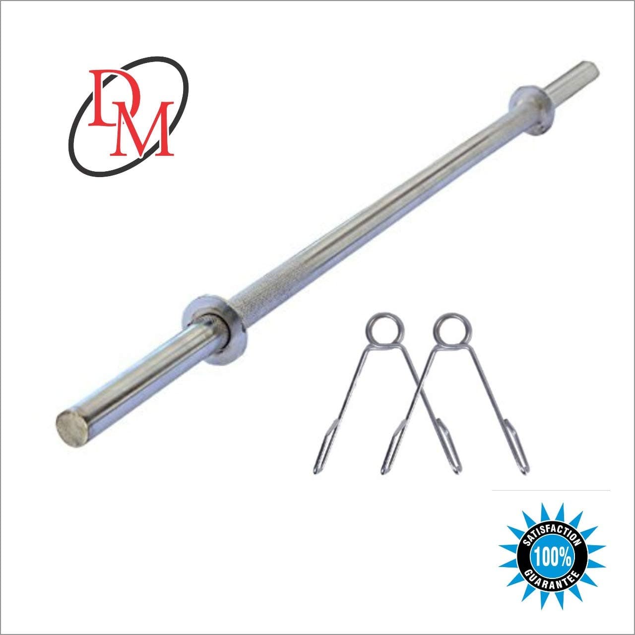 Dee Mannequin 4 FT Straight Rod Weight Lifting Bar with Locks