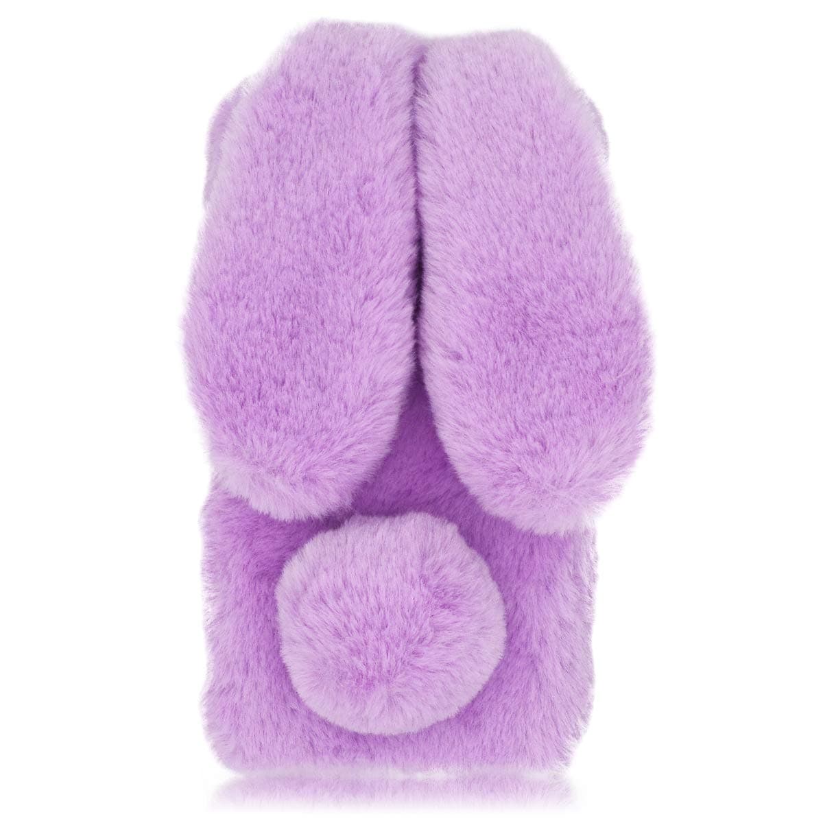 Jesiya for Galaxy S8 Plus Fur Case for Girls, Luxury Cute Toy Warm Handmade Rabbit Bunny Furry Fuzzy Soft Rabbit Fur Hair Plush Case Cover for Samsung Galaxy S8 Plus