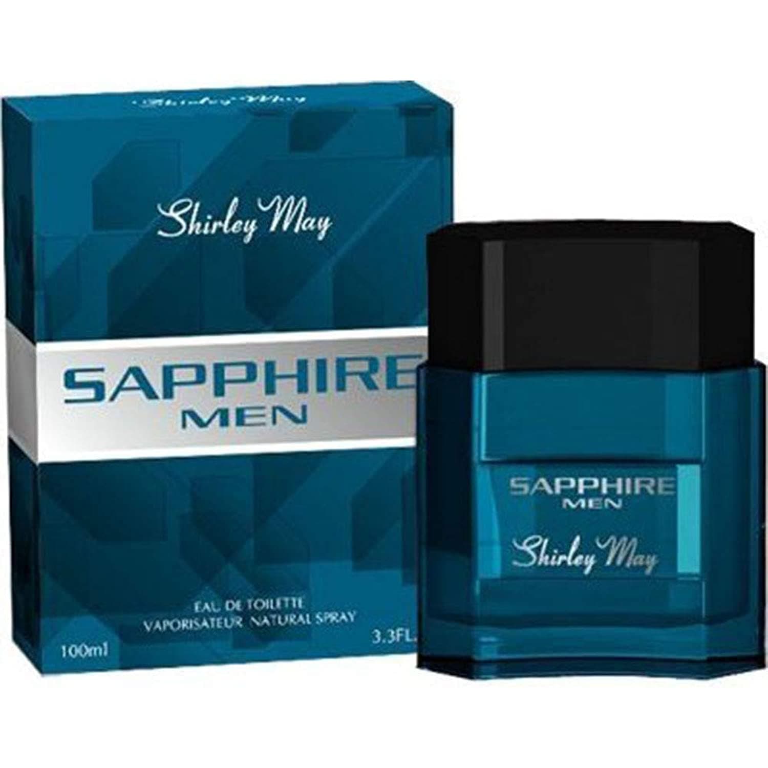 Shirley May Sapphire Pour Homme Eau de Toilette EDT Fragrance Spray For Men - 100ml
