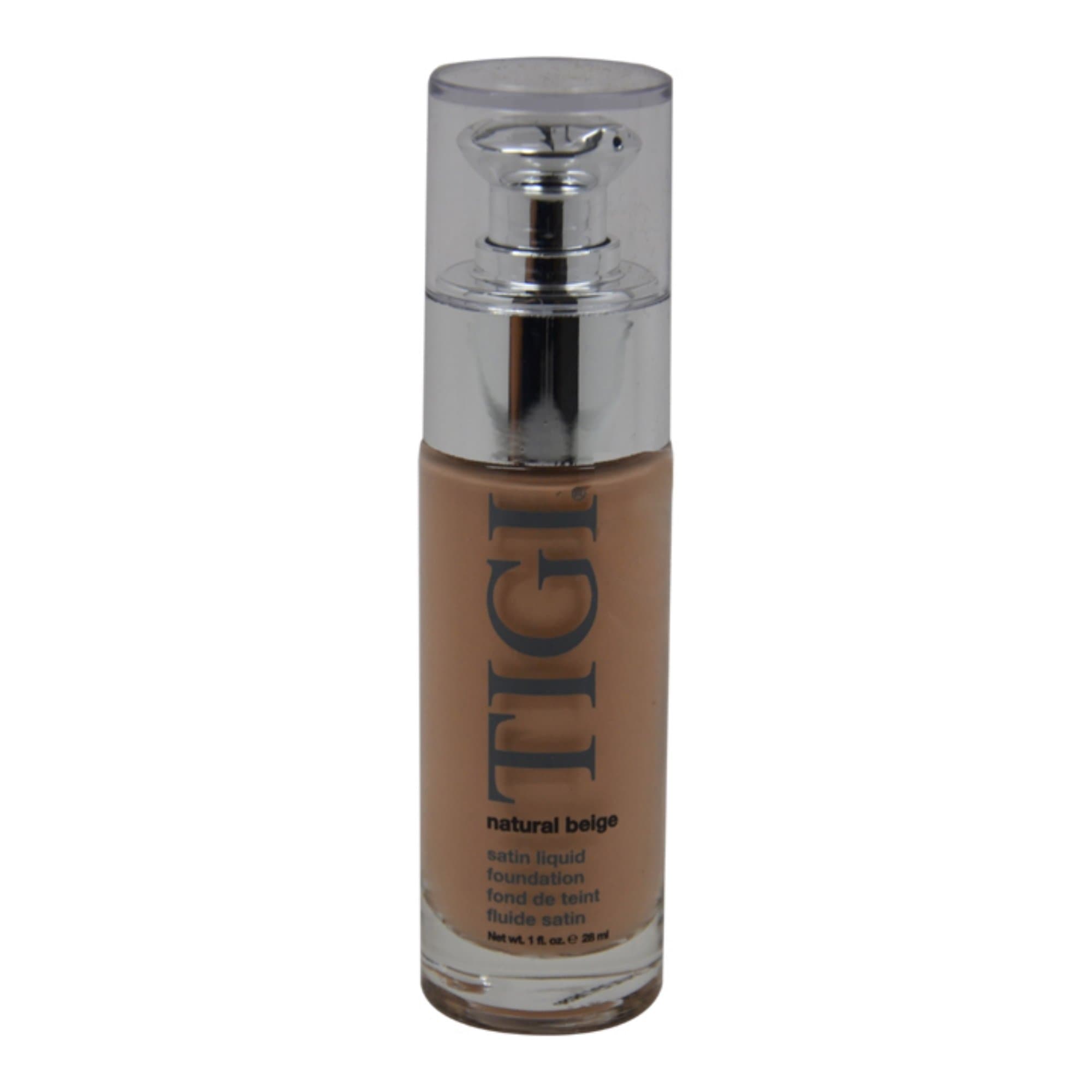 TIGI Satin Liquid Foundation, Natural Beige, 1 Ounce