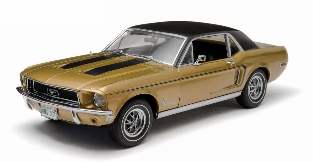12926 1968 Ford Mustang Coupe Golden Nugget Special Limited Edition - 12926 1/18 Scale Greenlight car car 6rf69as0e0 1x66r83u5 12926 Greenlight - 1968 Ford Mustang Co