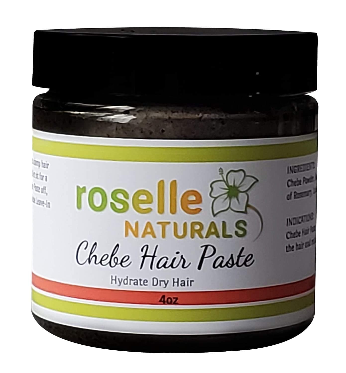 Chebe Hair Paste - Made with Chebe Powder and Tallow. Herbal Hair Moisturizer, Hair Growth Formula For Strong, Healthy Hair 4oz