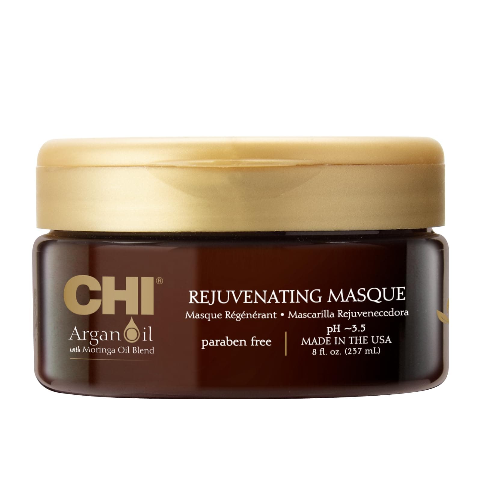 Argan Oil Plus Moringa Rejuvenating Masque, 237 ml